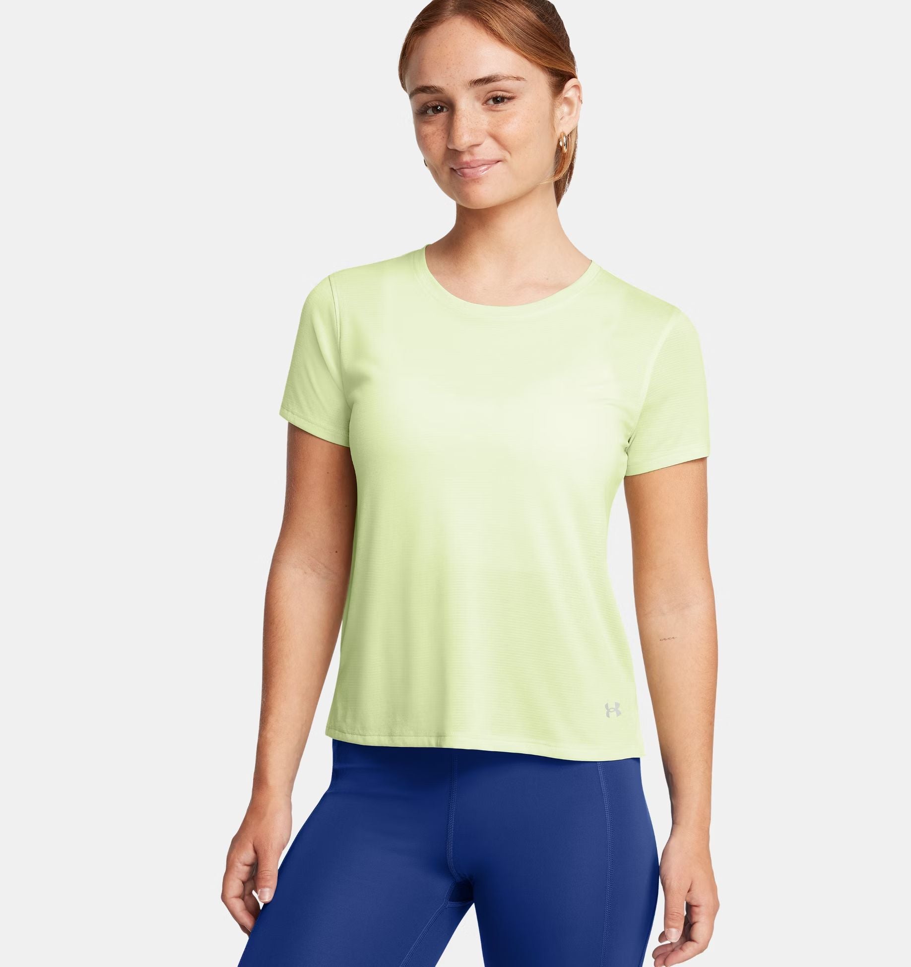 T-shirt Launch Donna Retro Green / Reflective