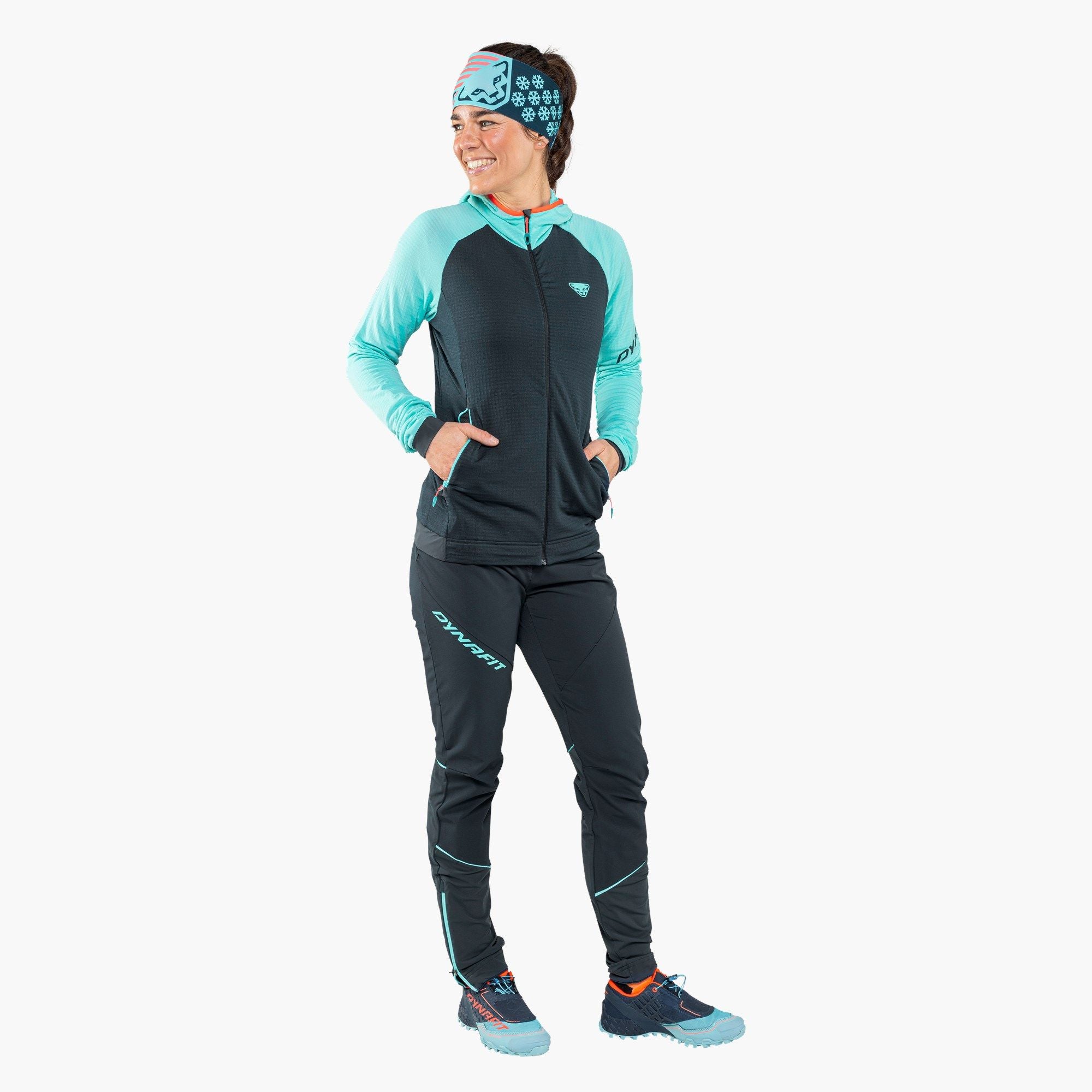 Maglia Speed Polartec Hoody Donna Marine Blue/Blueberry