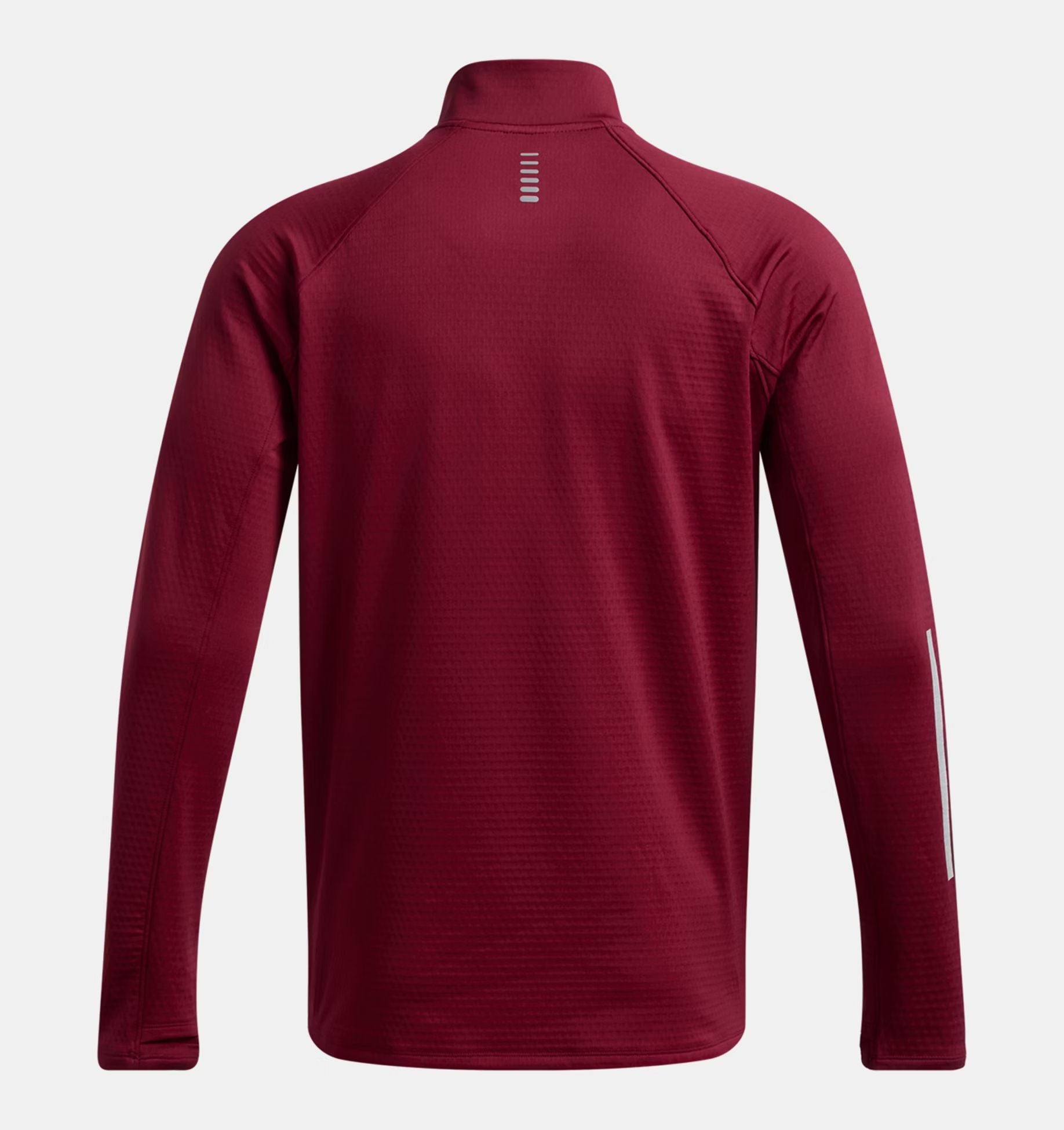 Maglia Launch Elite Cold Weather 1/2 Zip Uomo Cardinal/Reflective