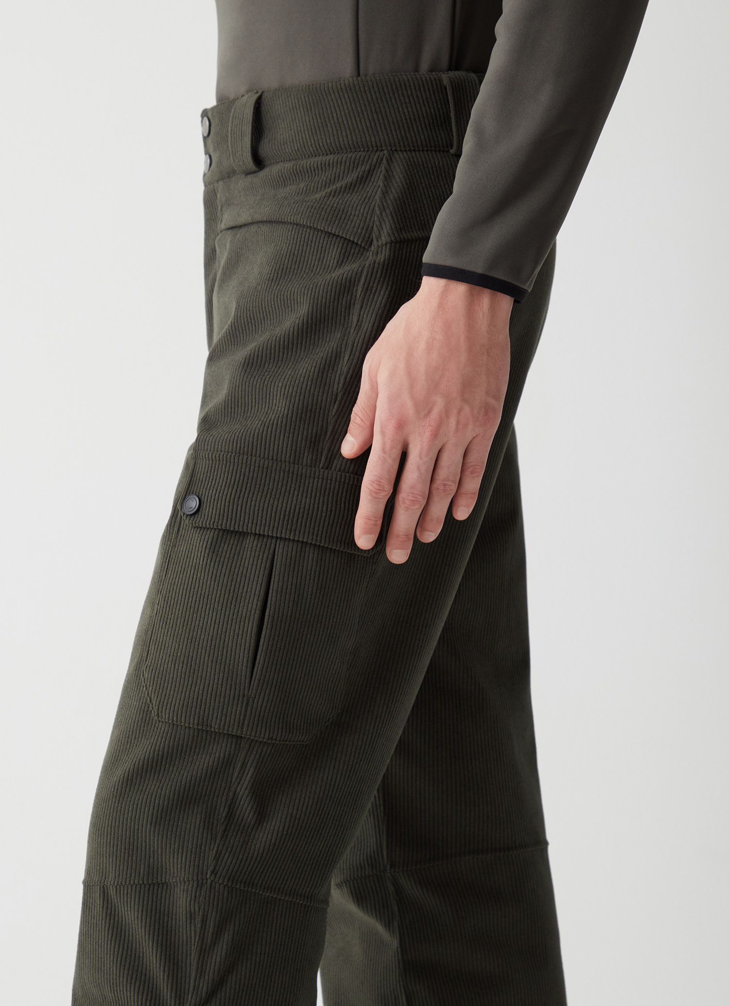 Pantaloni New Corduroy Uomo Green Forest