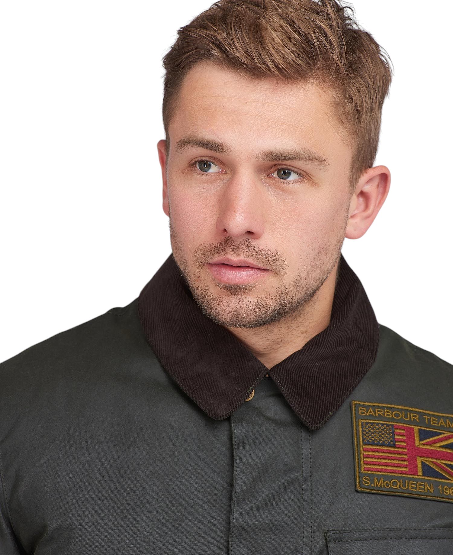 Barbour | Giacca Steve McQueen Uomo Sage - Fabbrica Ski Sises