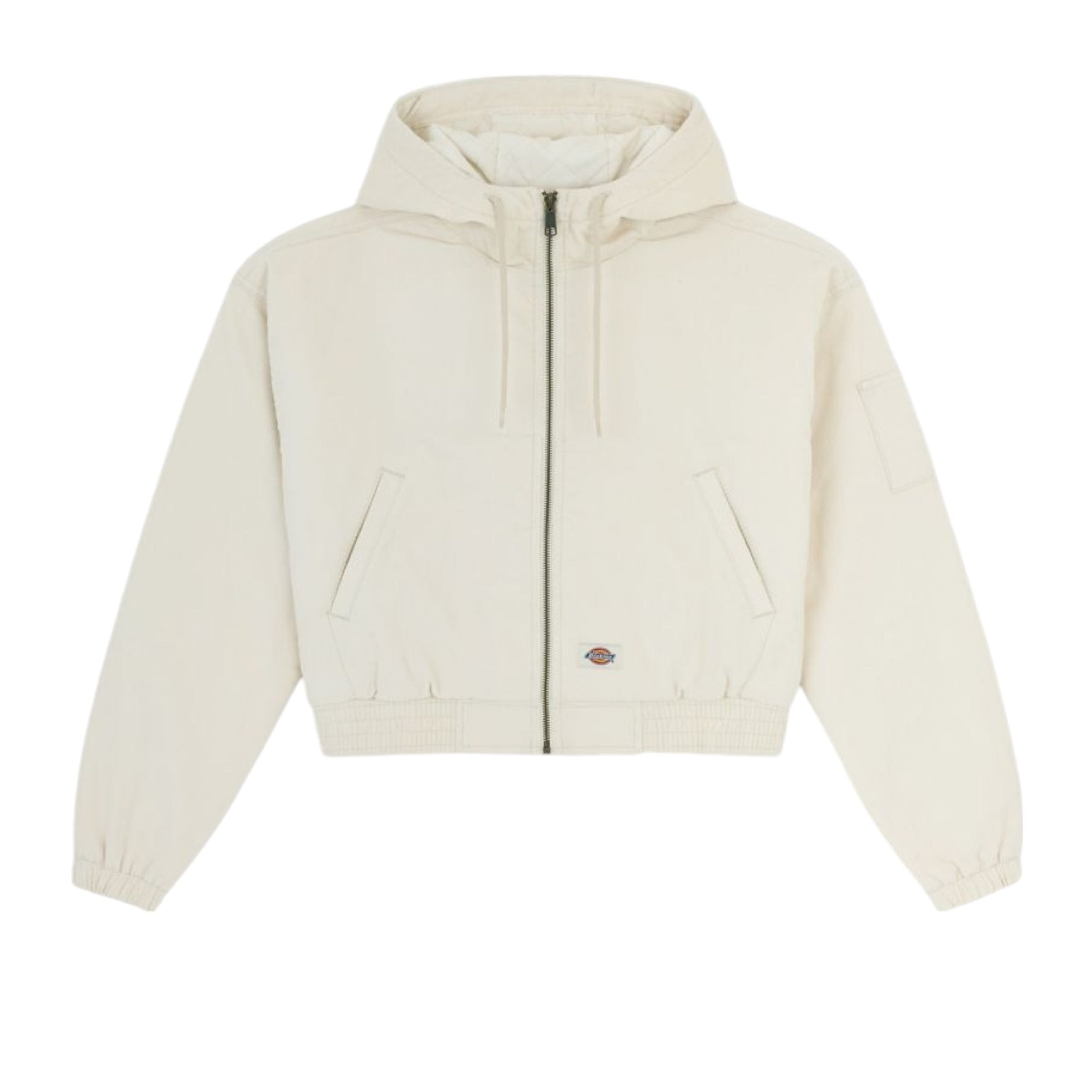 Giacca Corduroy Hooded Donna Whitecap Grey