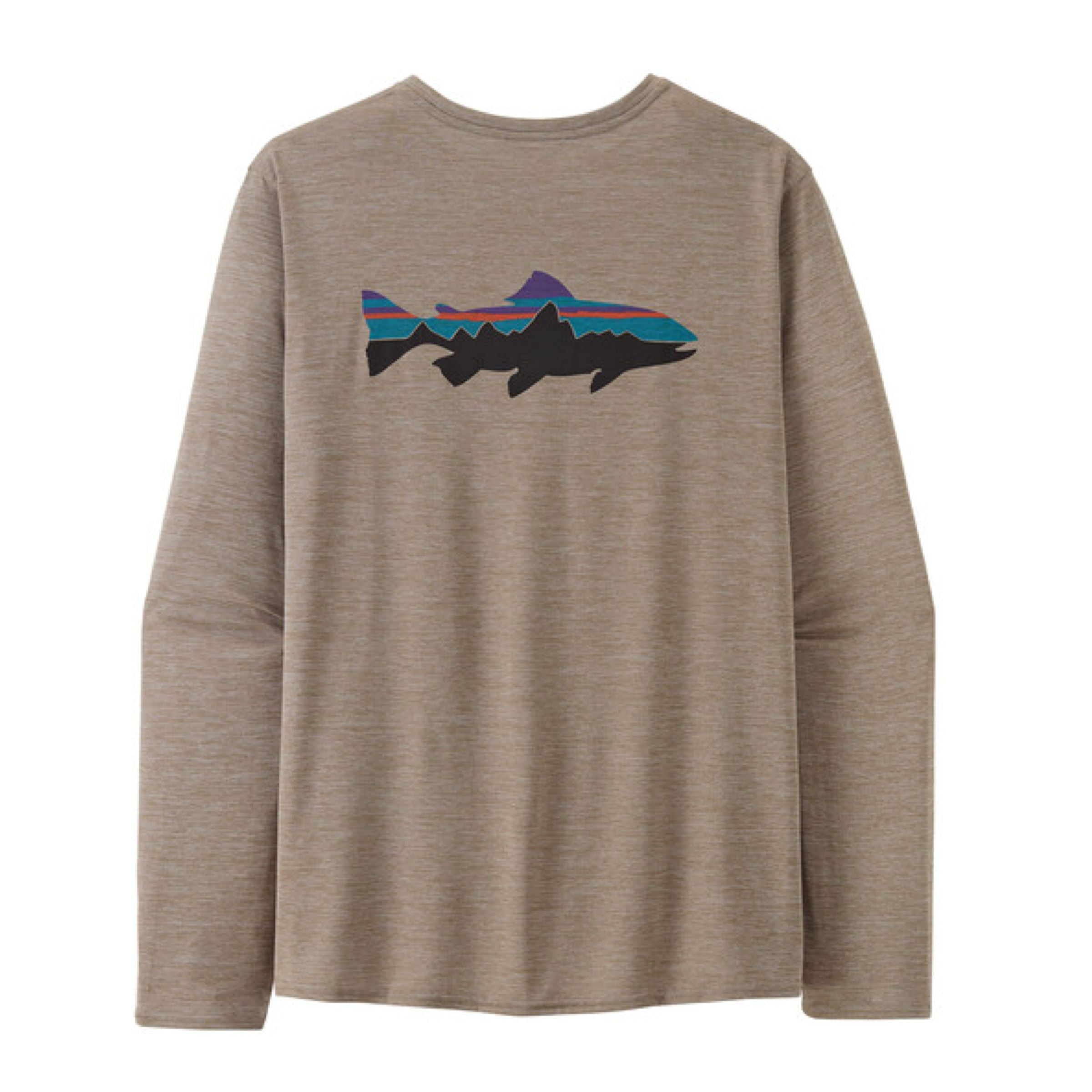 T-shirt Cool Daily Graphic Uomo Fitz Roy Trout/Seabird Grey