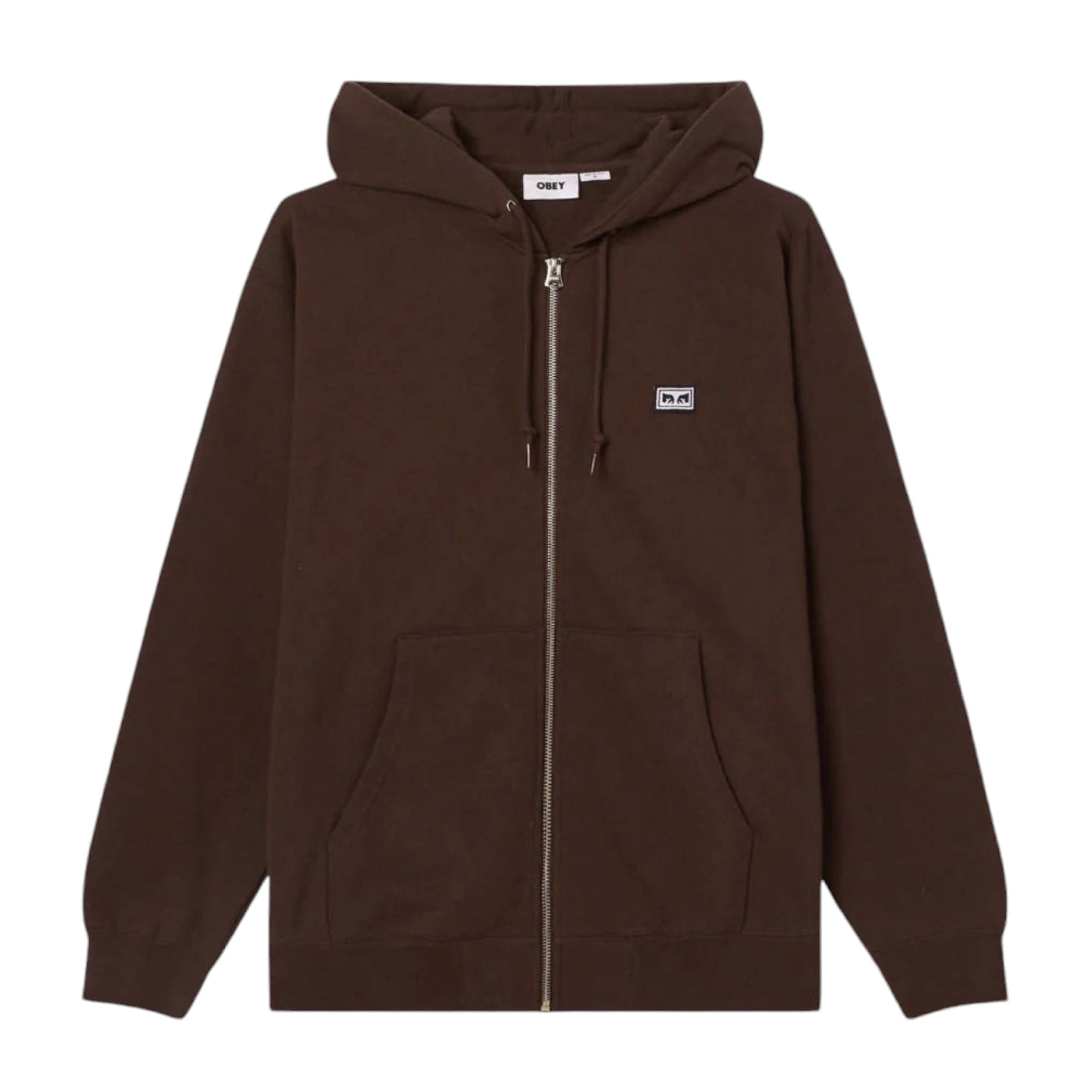 Maglia Established Works Eyes Hood Uomo Java Brown