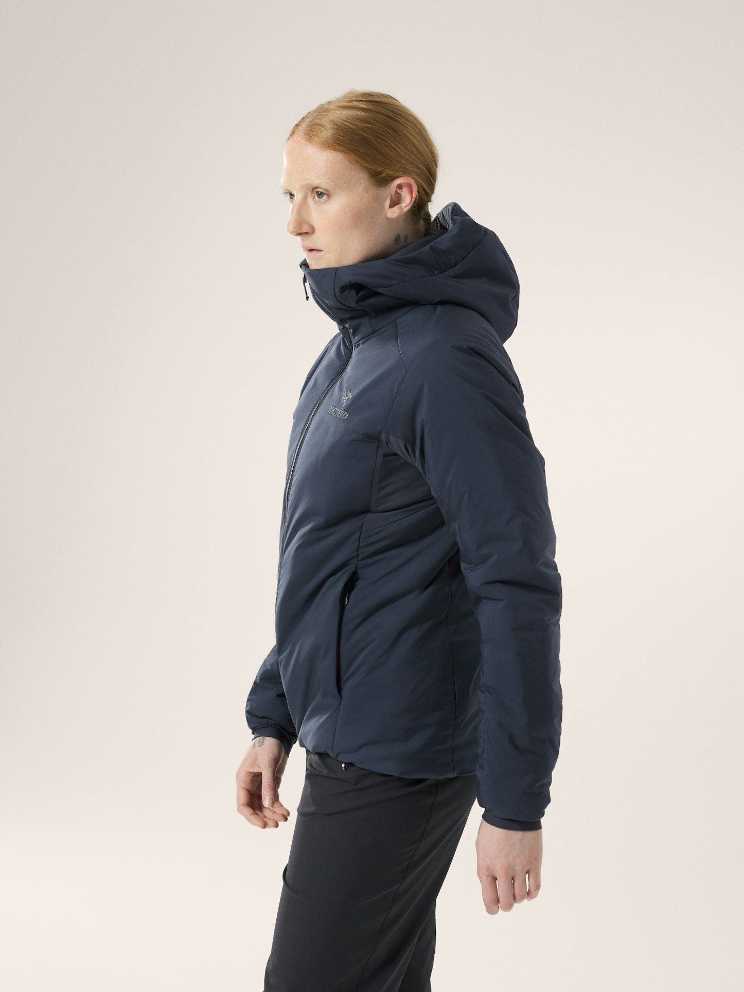 Giacca Atom Heavyweight Hoody Donna Black Sapphire