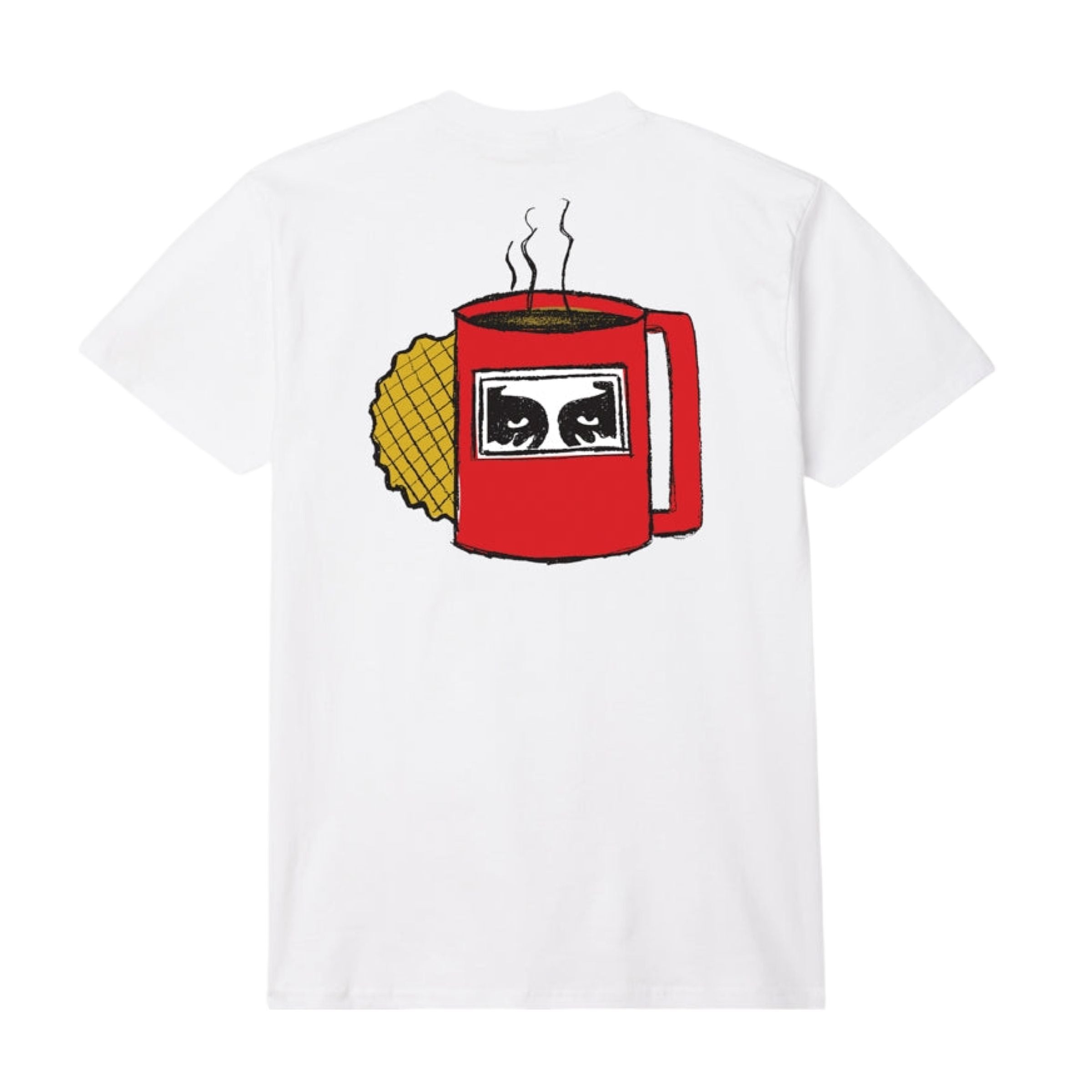 T-shirt Coffe Cup Uomo White