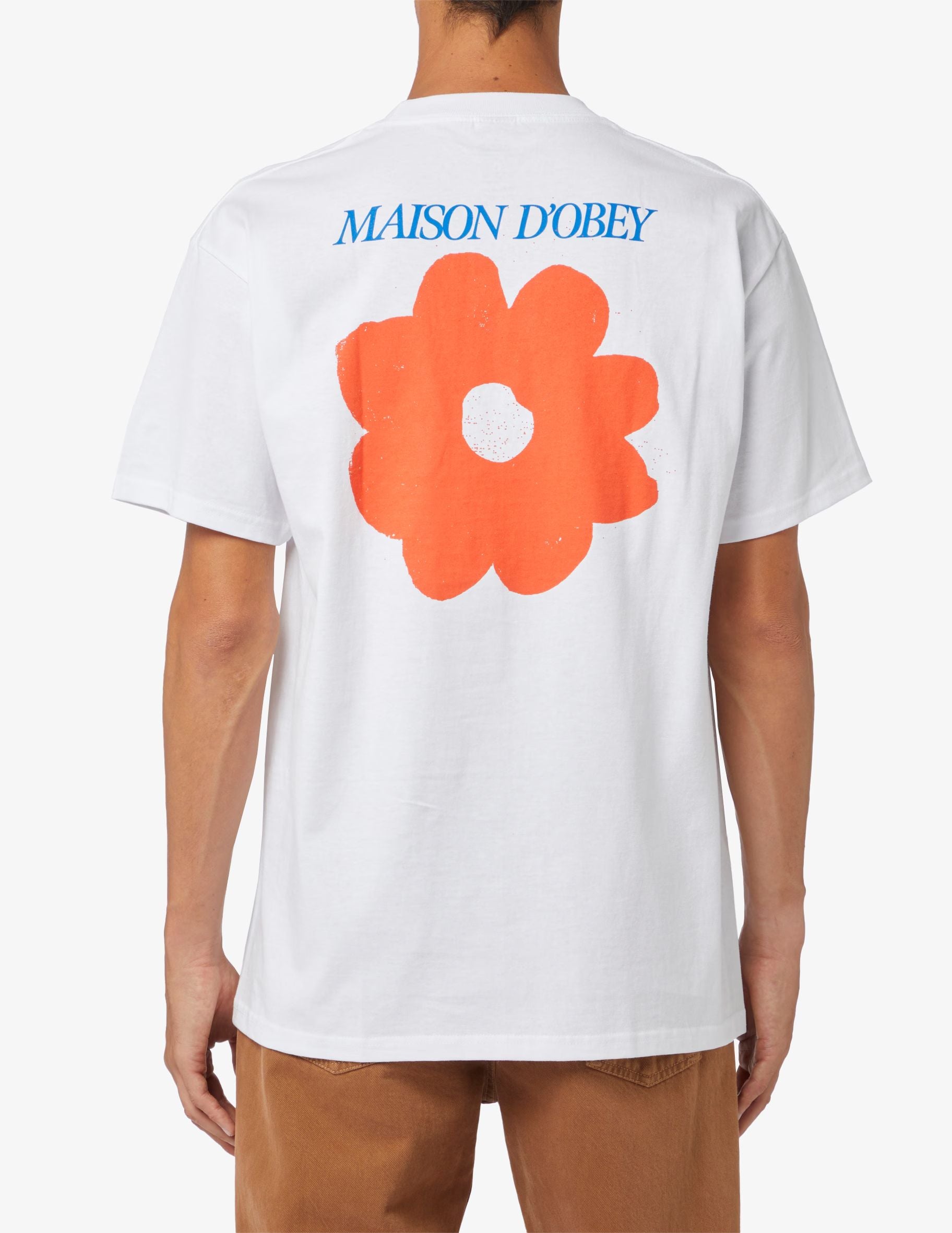 T-shirt Maison D'Obey Uomo White