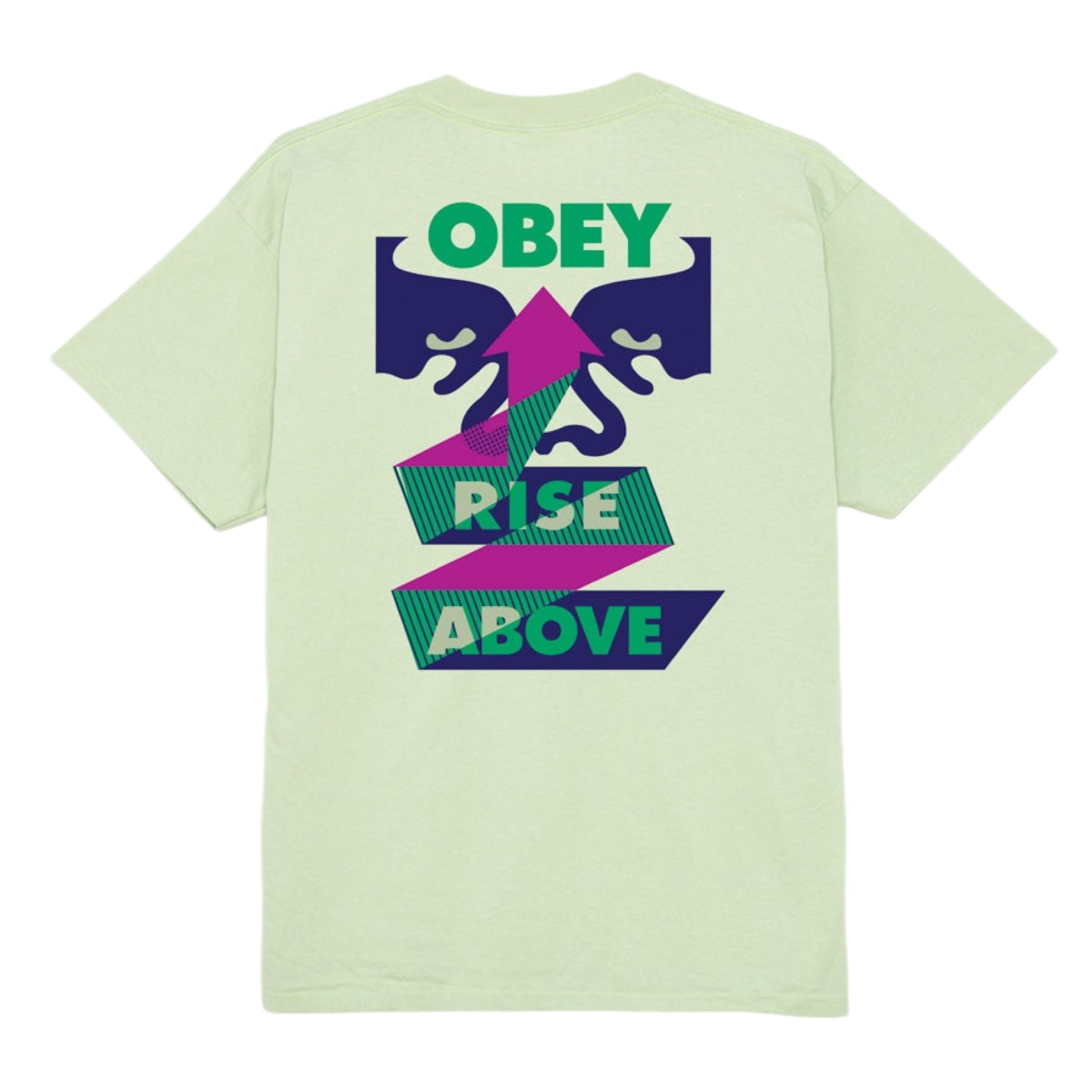 T-shirt Rise Above Ribbon Uomo Cocumber