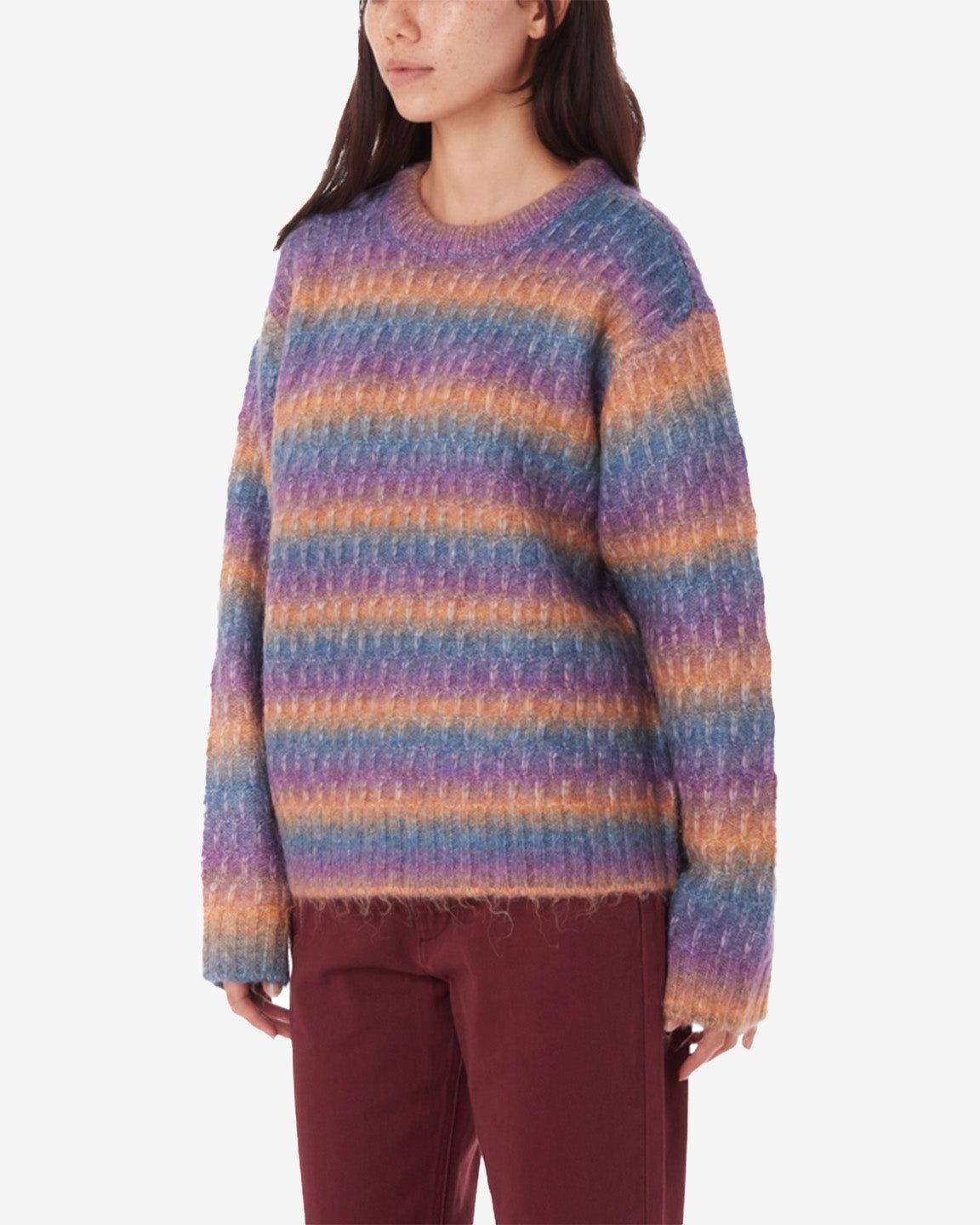 Maglia Daytrip Crew Donna Purple Multi