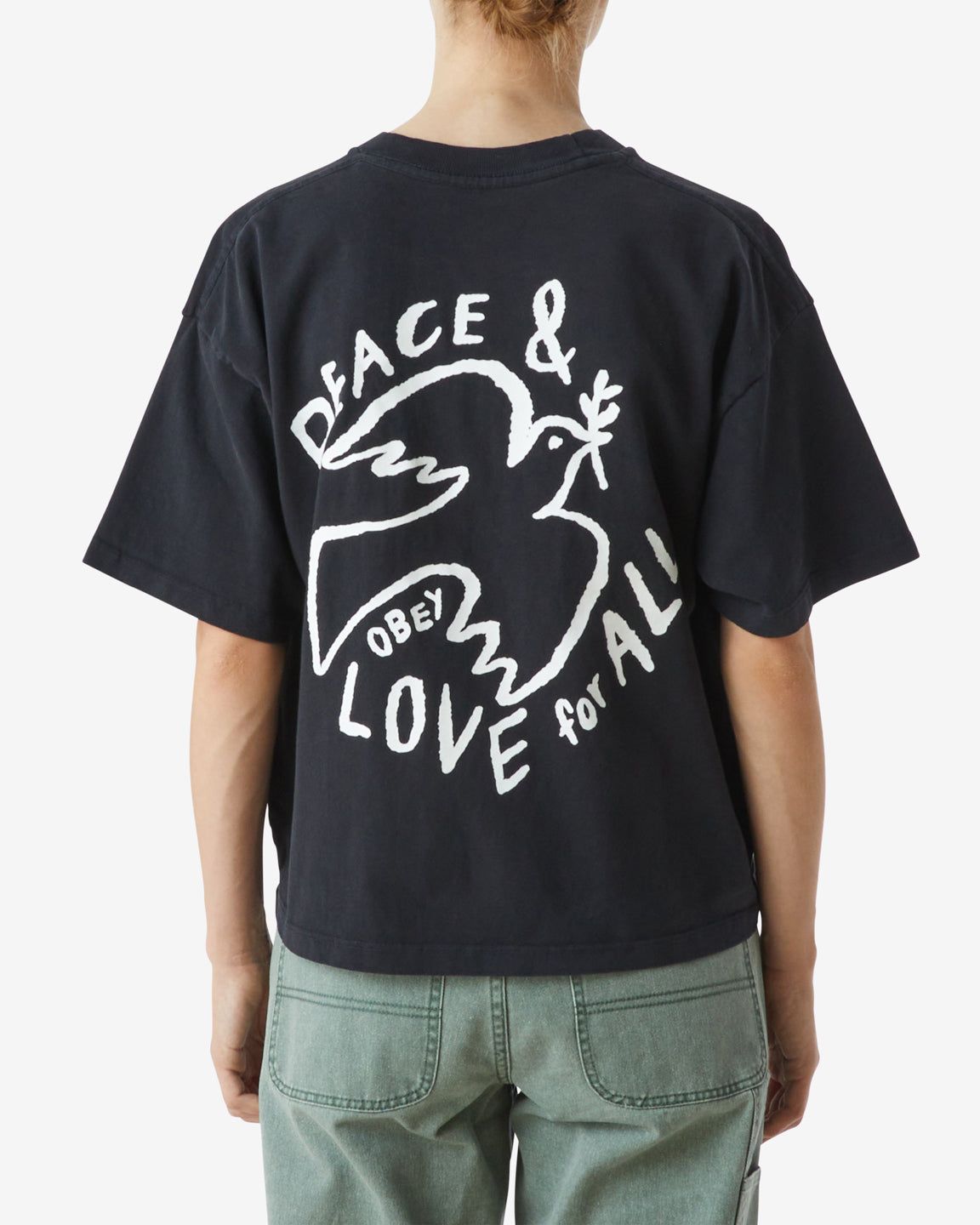 T-shirt Pace And Love All Dove Raegan Donna Black