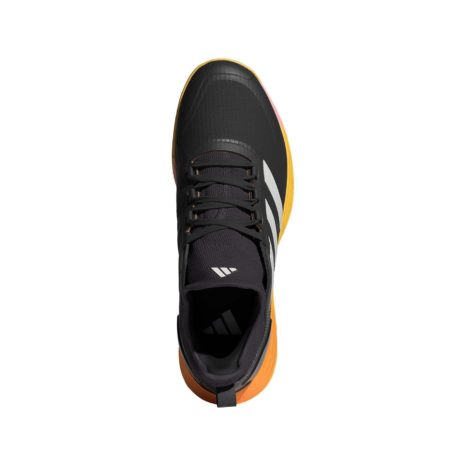 Scarpe da Tennis Adizero Ubersonic 41 Clay Uomo Aurora Black/Zero Metalic/Spark