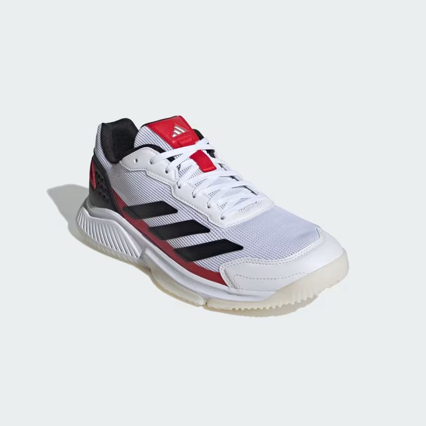 Scarpe da Padel Courtquick Uomo Cloud White/Core Black/Lucid Red