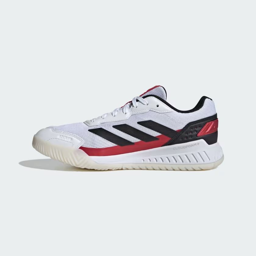 Scarpe da Padel Courtquick Uomo Cloud White/Core Black/Lucid Red