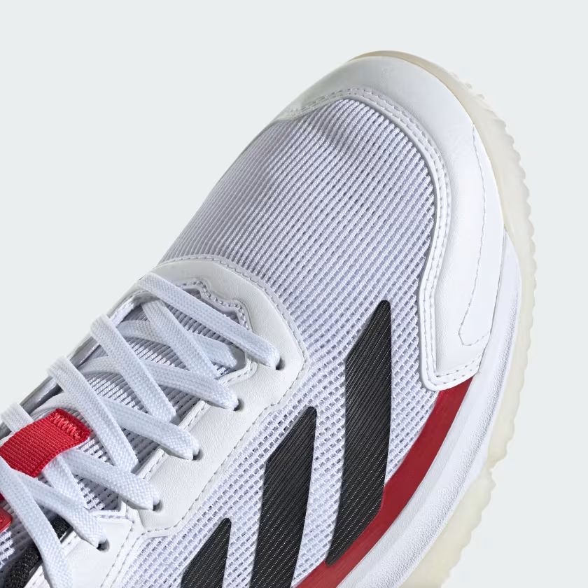 Scarpe da Padel Courtquick Uomo Cloud White/Core Black/Lucid Red