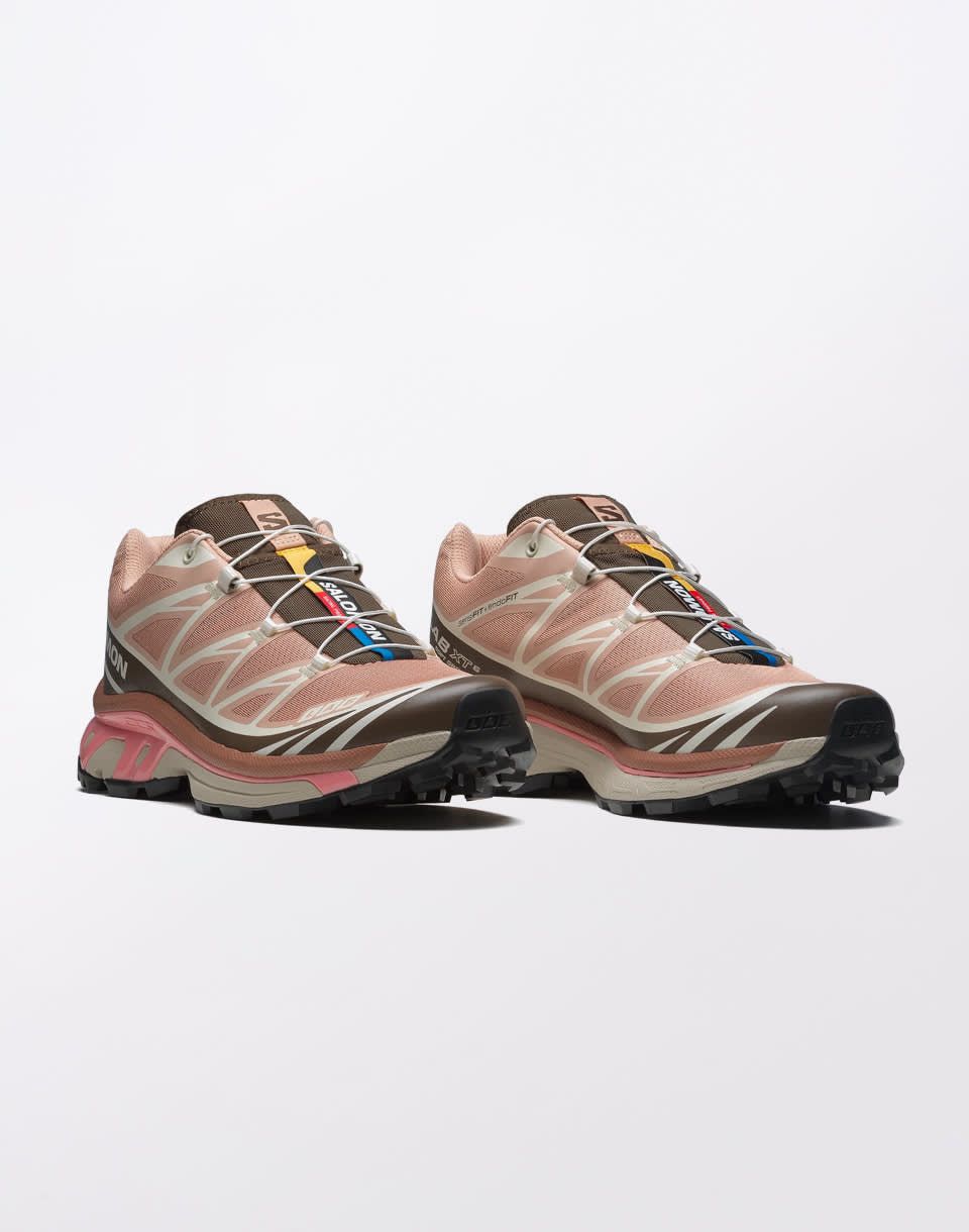 Scarpe XT-6 Donna Mahogany Rose/Earth Brown/Flamingo Pink