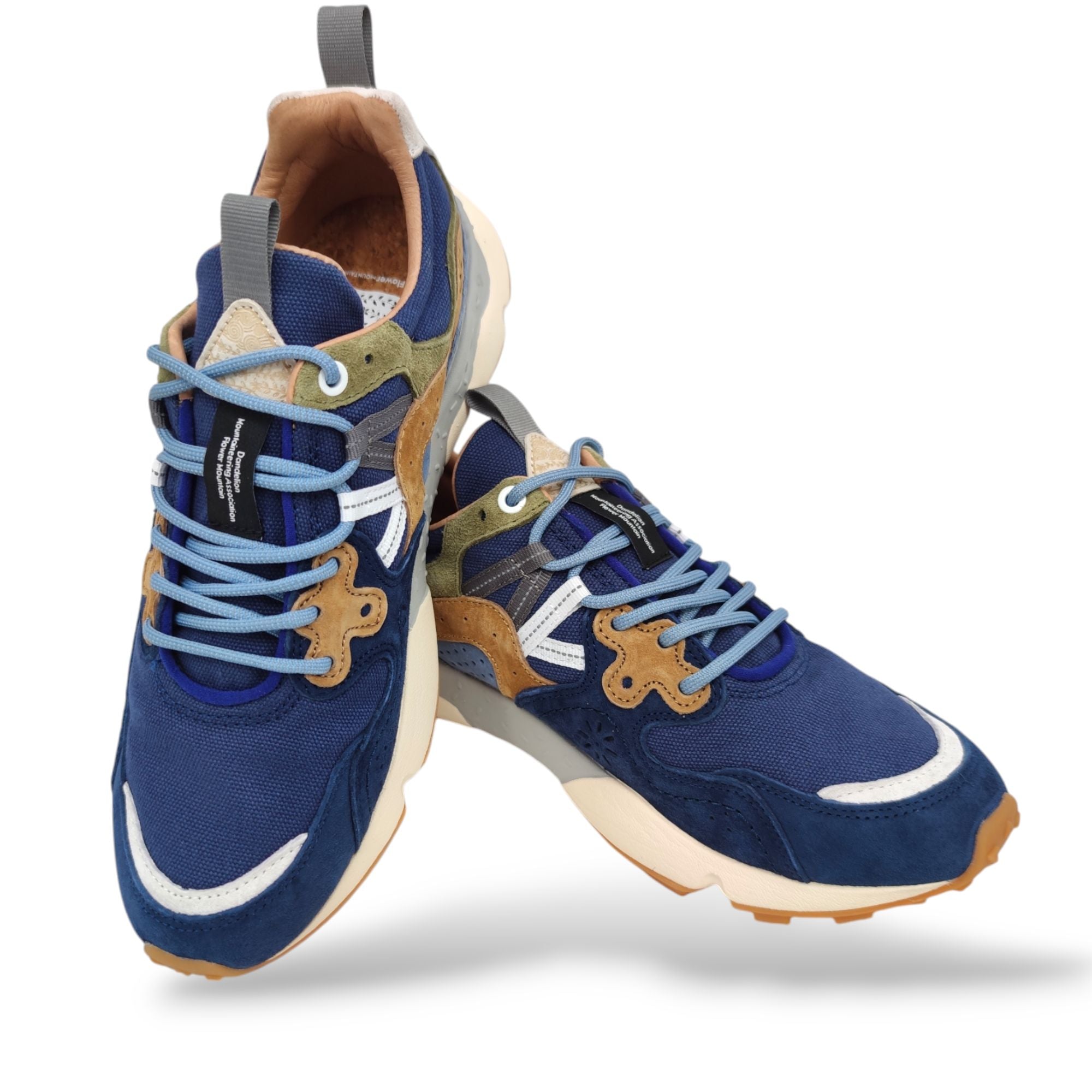 Flowermountain | Scarpe Yamano 3 Canvas Uomo Blue/Navy - Fabbrica Ski Sises