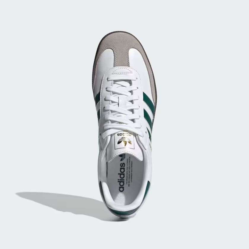 Scarpe Samba OG Cloud White/Collegiate Green/Clear Granite