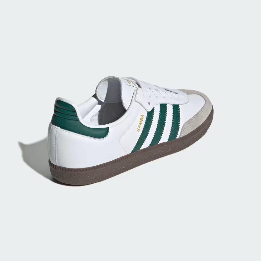 Scarpe Samba OG Cloud White/Collegiate Green/Clear Granite