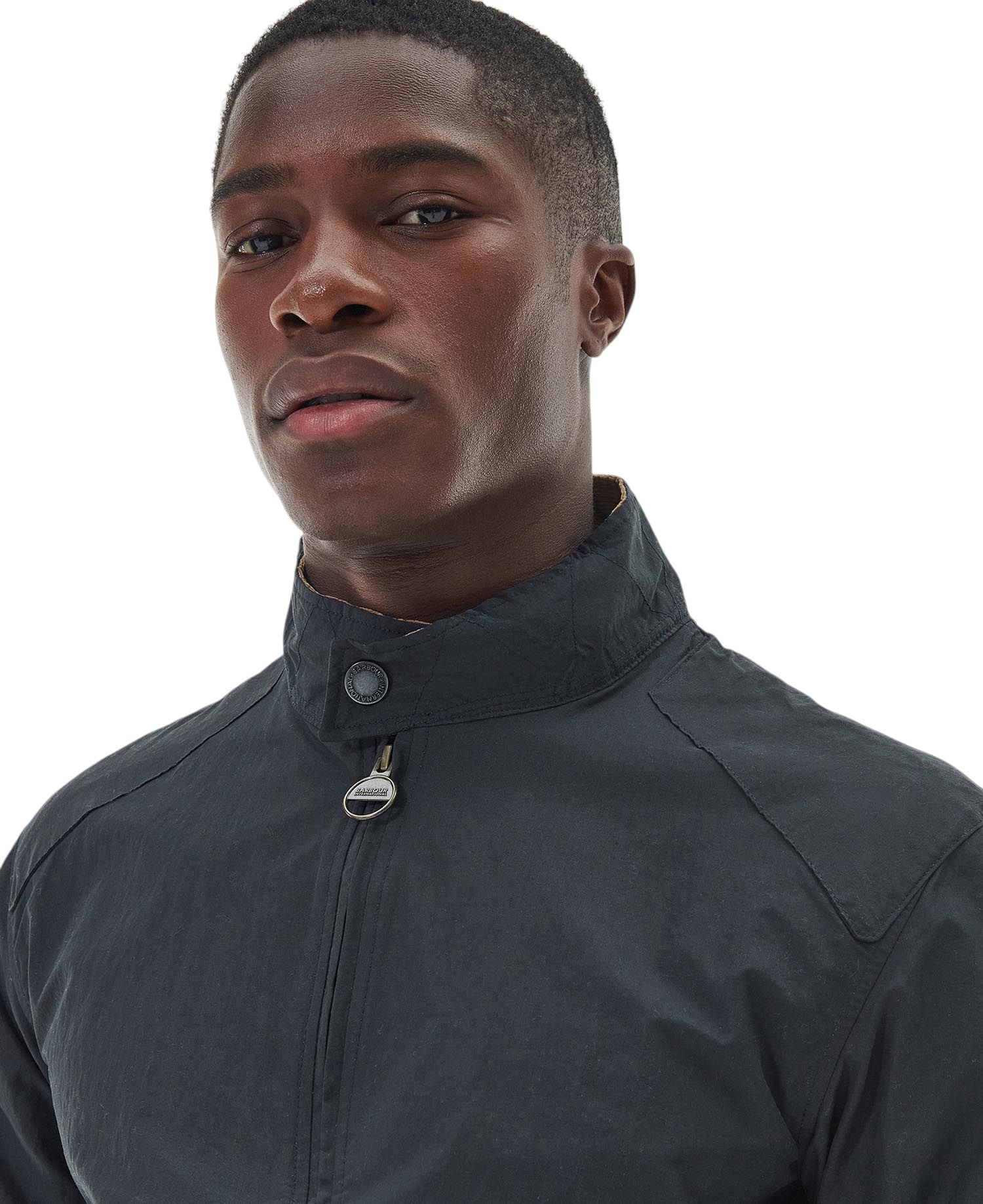 Barbour | Giacca Harrington Rectifier Steve McQueen Uomo Navy - Fabbrica Ski Sises