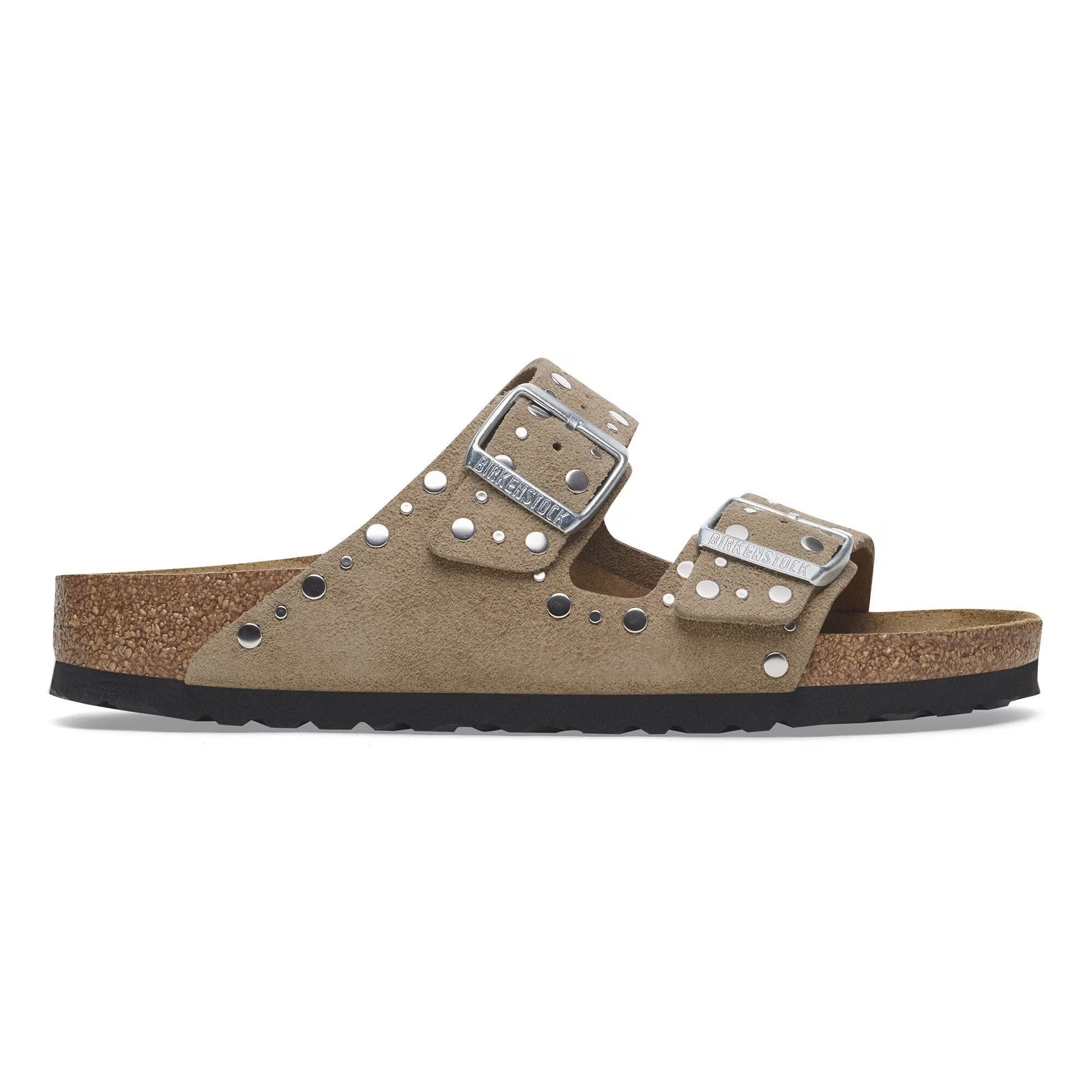 Birkenstock | Sandali Arizona Rivet Donna Taupe - Fabbrica Ski Sises