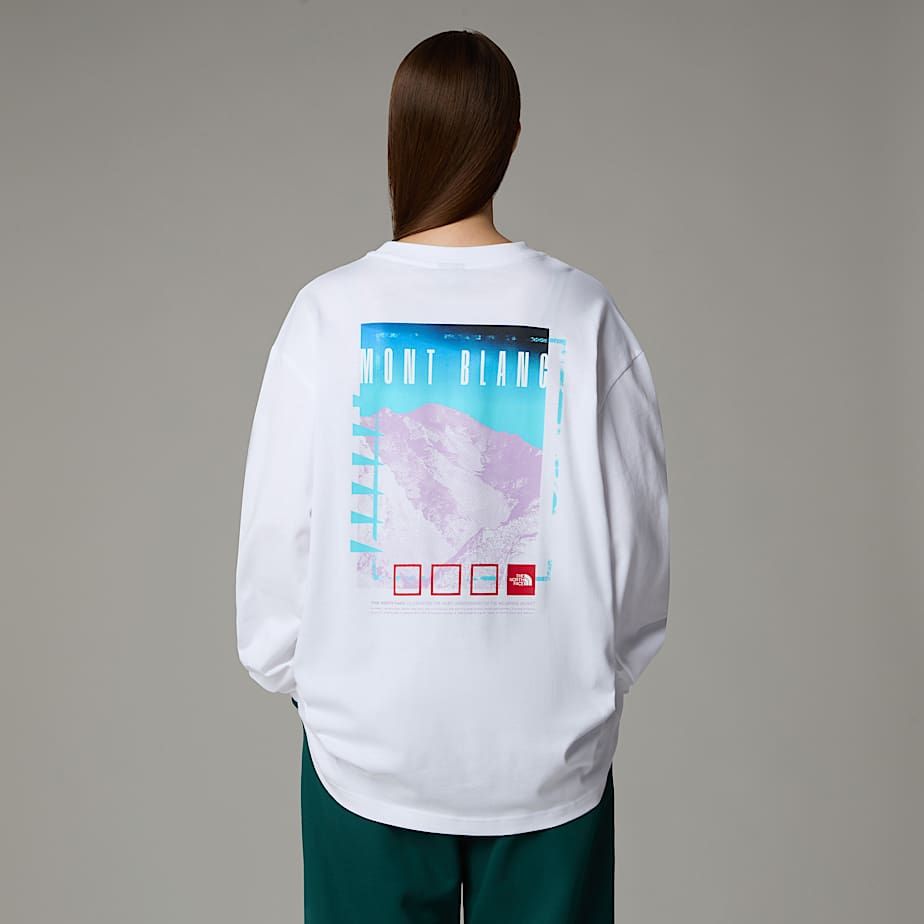 The North Face | T-shirt AXYS Oversize White - Fabbrica Ski Sises