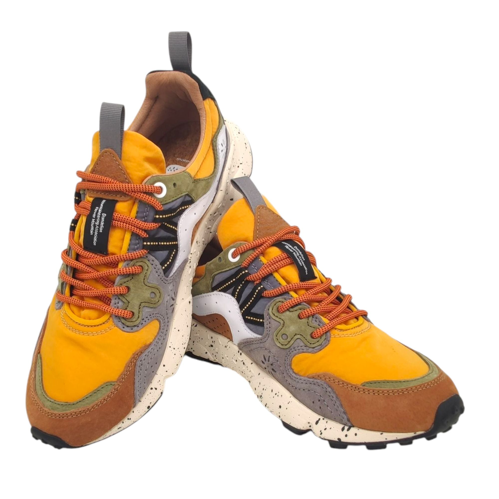 Flowermountain | Scarpe Yamano 3 Uomo Warm/Brown/Mustard - Fabbrica Ski Sises