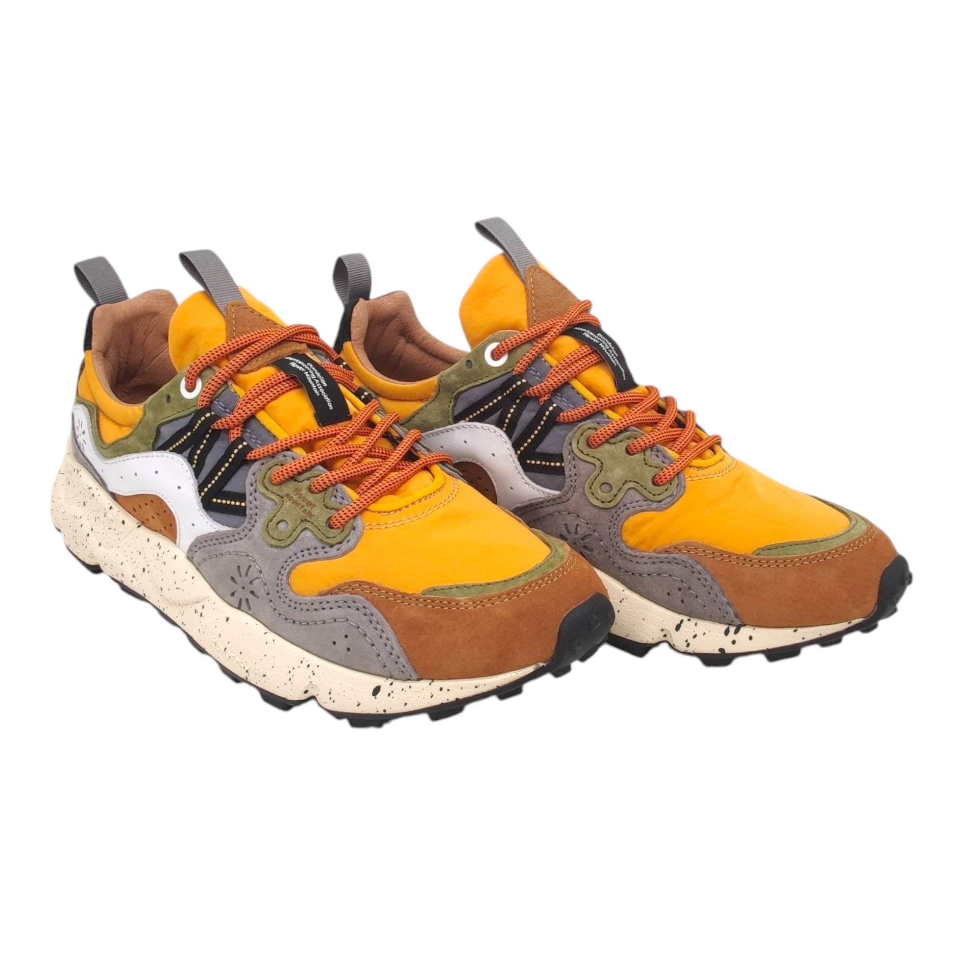 Flowermountain | Scarpe Yamano 3 Uomo Warm/Brown/Mustard - Fabbrica Ski Sises