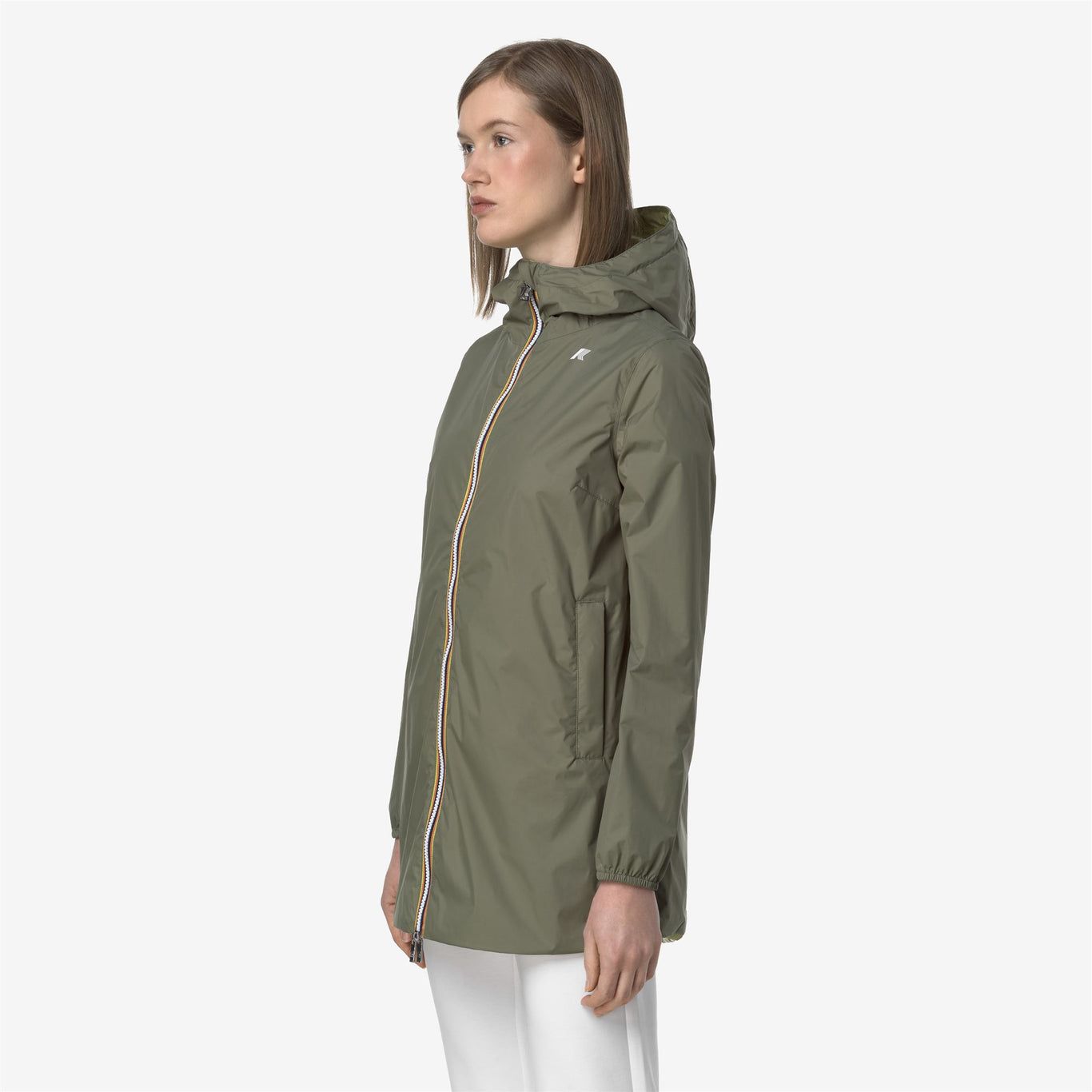 Kway | Giacca Sophie Plus 2 Donna Green Lichen/Green Moss - Fabbrica Ski Sises