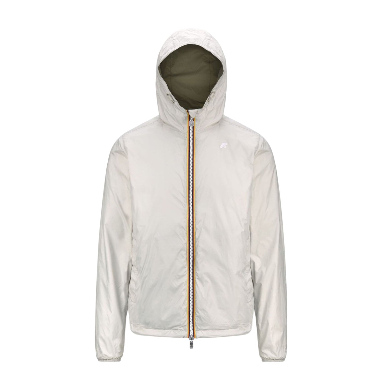 Kway | Giacca Jake Plus 2 Uomo Green Linchen/Beige Light - Fabbrica Ski Sises