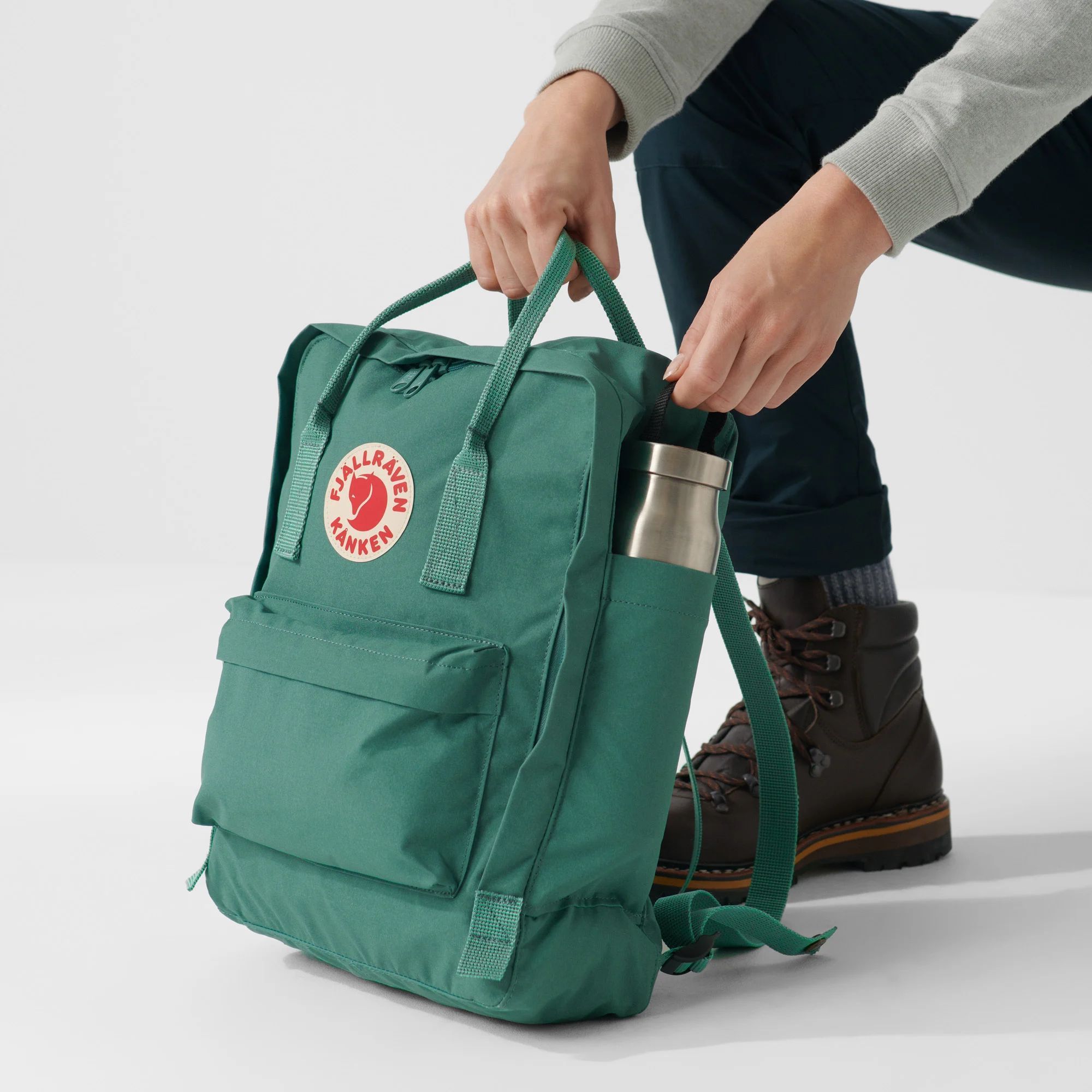 Fjallraven | Zaino Kanken Pastel Lavander/Confetti Pattern - Fabbrica Ski Sises