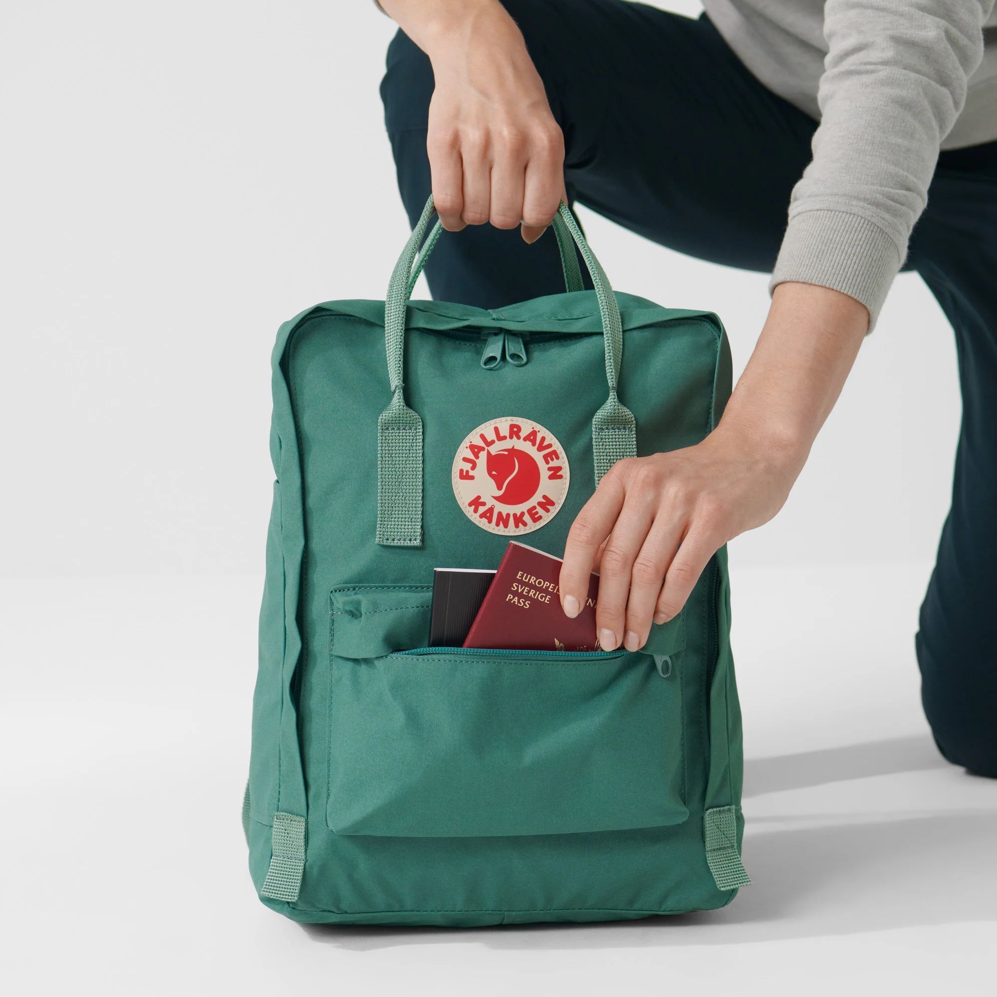 Fjallraven | Zaino Kanken Pastel Lavander/Confetti Pattern - Fabbrica Ski Sises