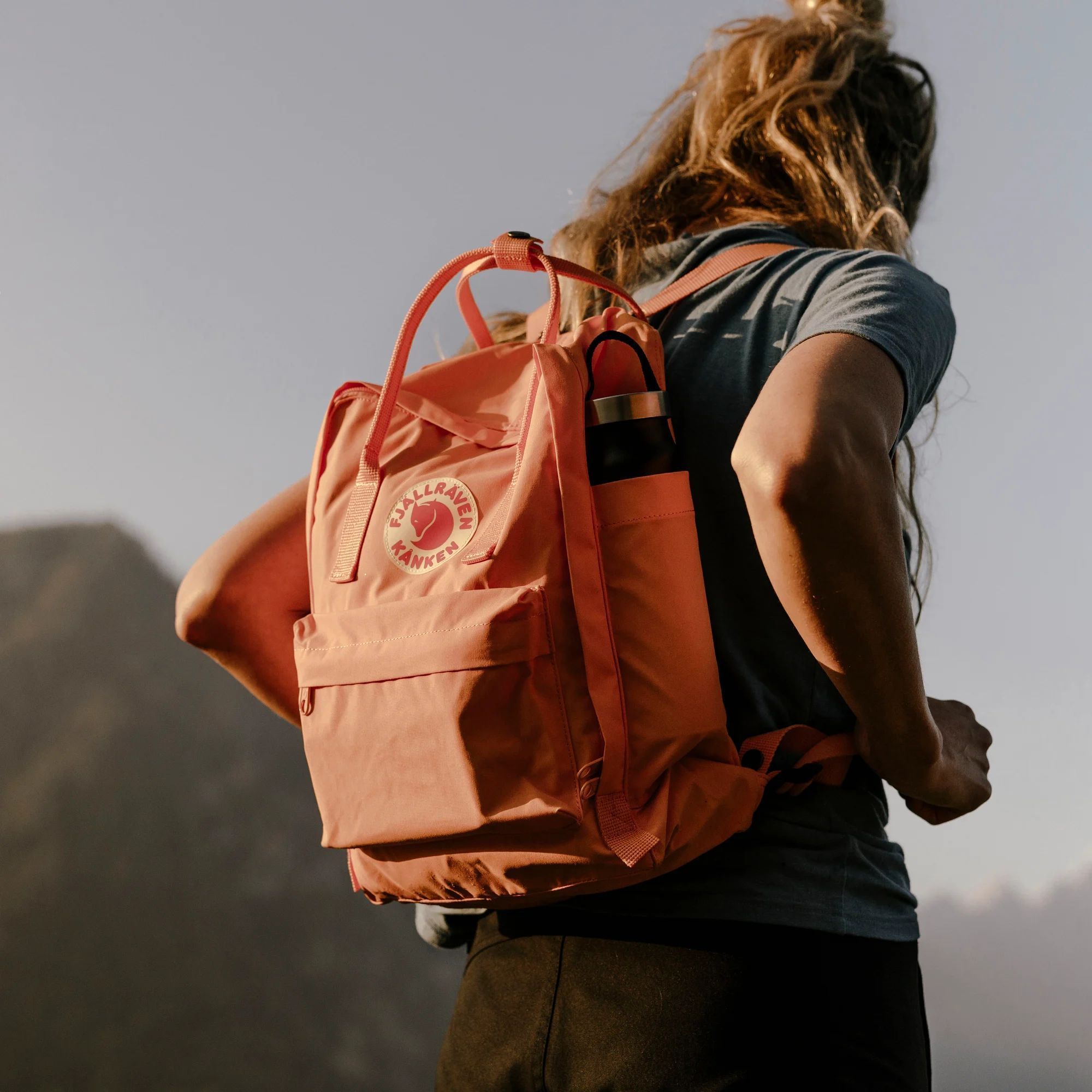 Fjallraven | Zaino Kanken Pastel Lavander/Confetti Pattern - Fabbrica Ski Sises