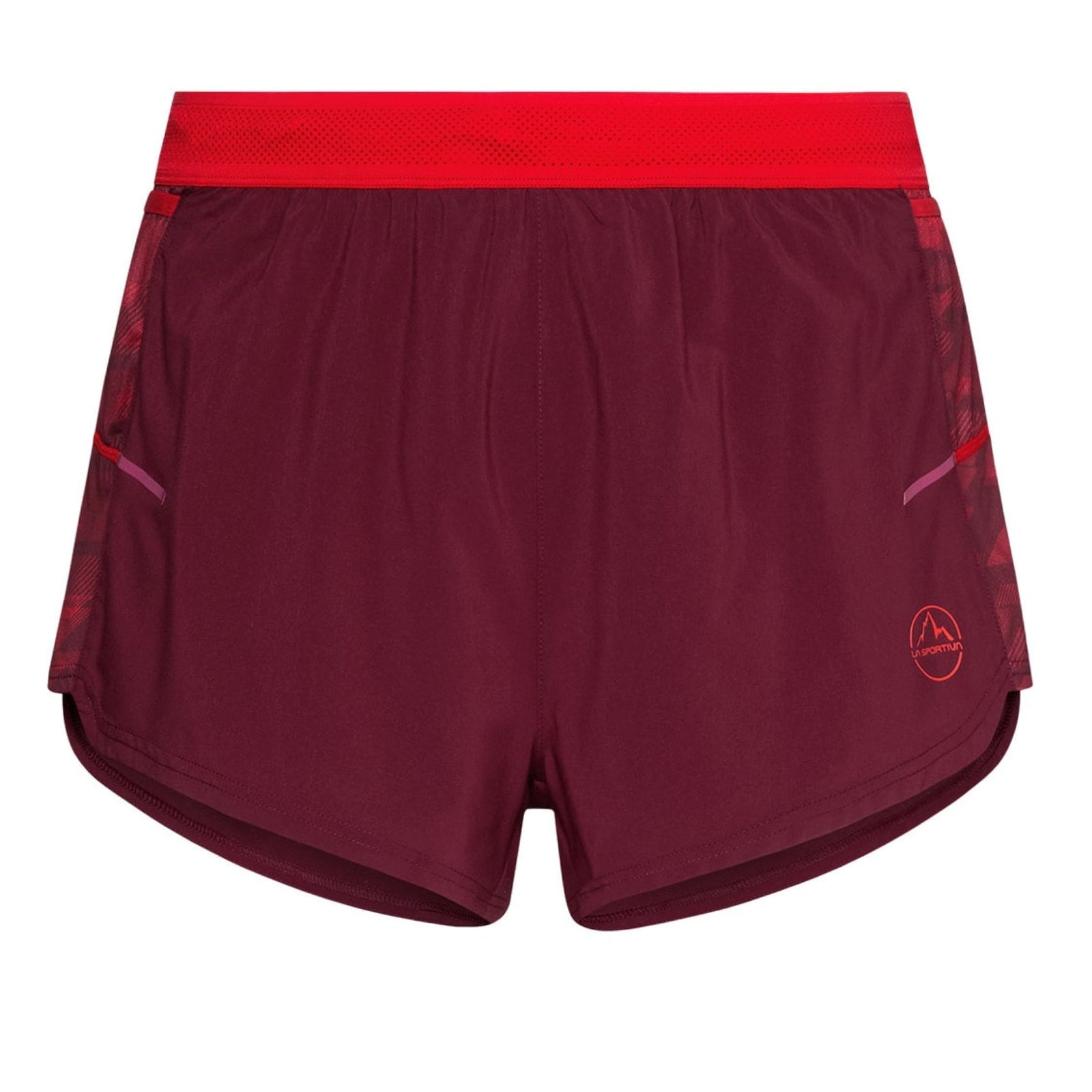 La Sportiva | Pantaloncini Auster Uomo Redwood/Muntain Red - Fabbrica Ski Sises