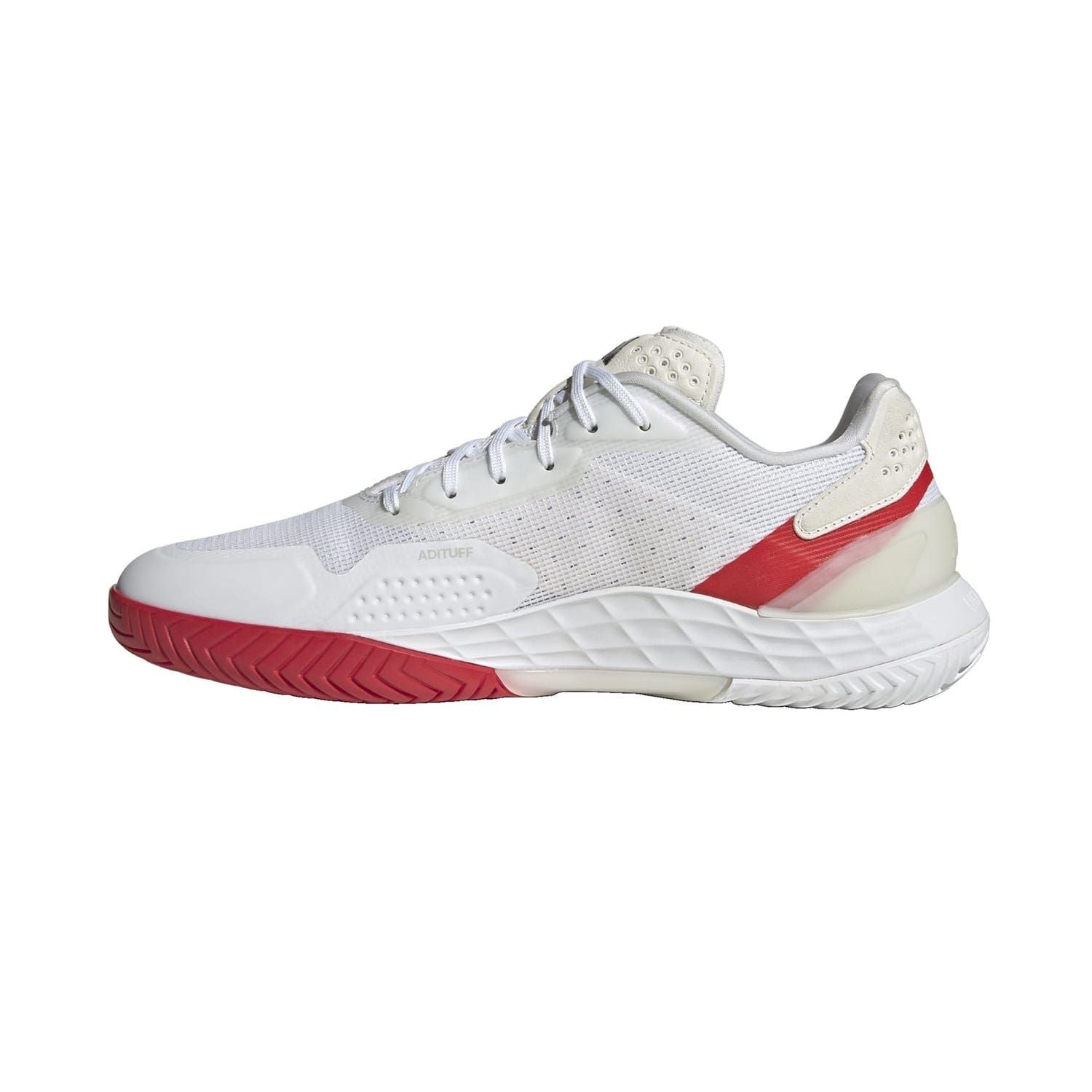 Adidas | Scarpe da Tennis Defiant Speed 2 Uomo White/Red/Black - Fabbrica Ski Sises