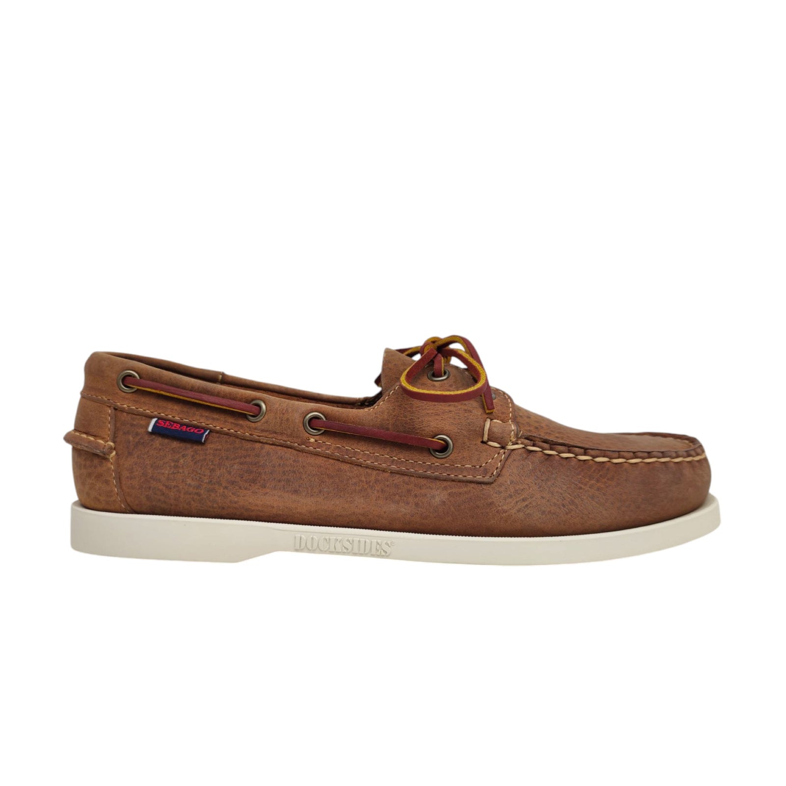 Sebago | Scarpe Docksides Portland Uomo Brown Meerkat - Fabbrica Ski Sises