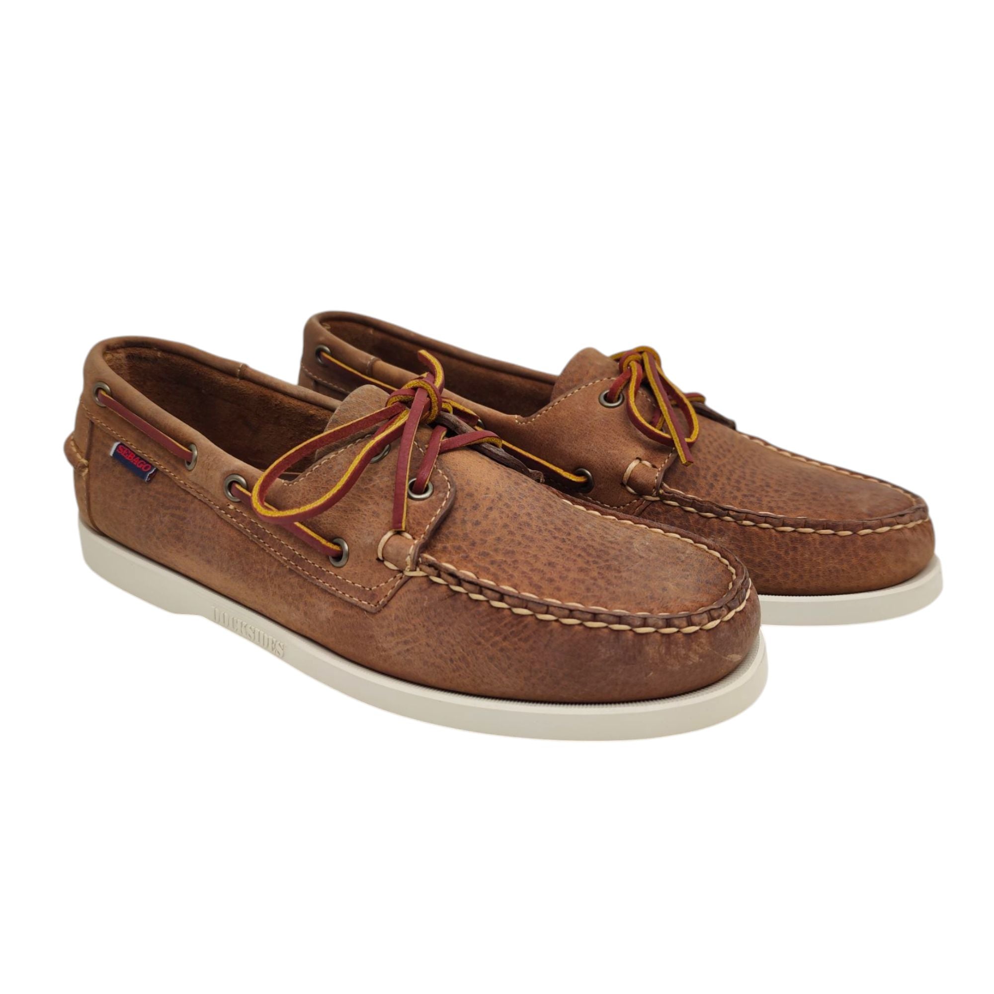 Sebago | Scarpe Docksides Portland Uomo Brown Meerkat - Fabbrica Ski Sises