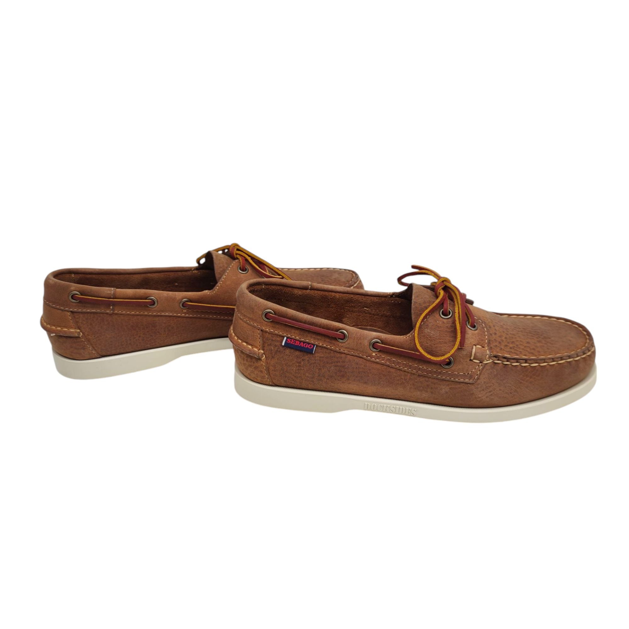 Sebago | Scarpe Docksides Portland Uomo Brown Meerkat - Fabbrica Ski Sises