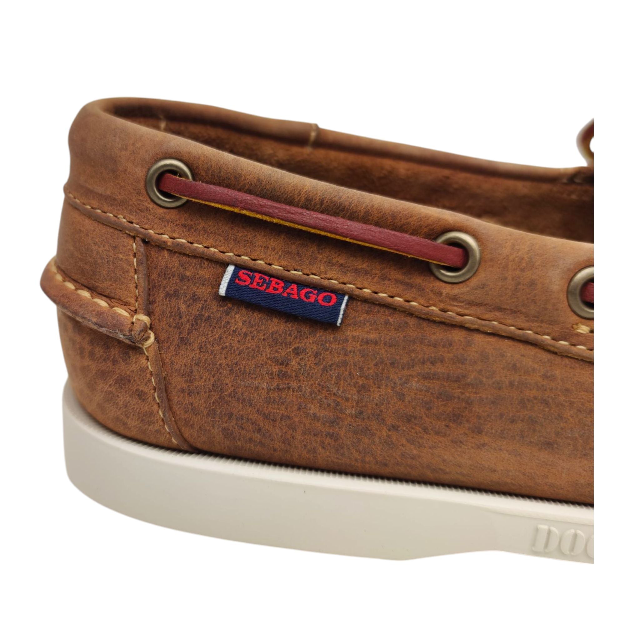 Sebago | Scarpe Docksides Portland Uomo Brown Meerkat - Fabbrica Ski Sises