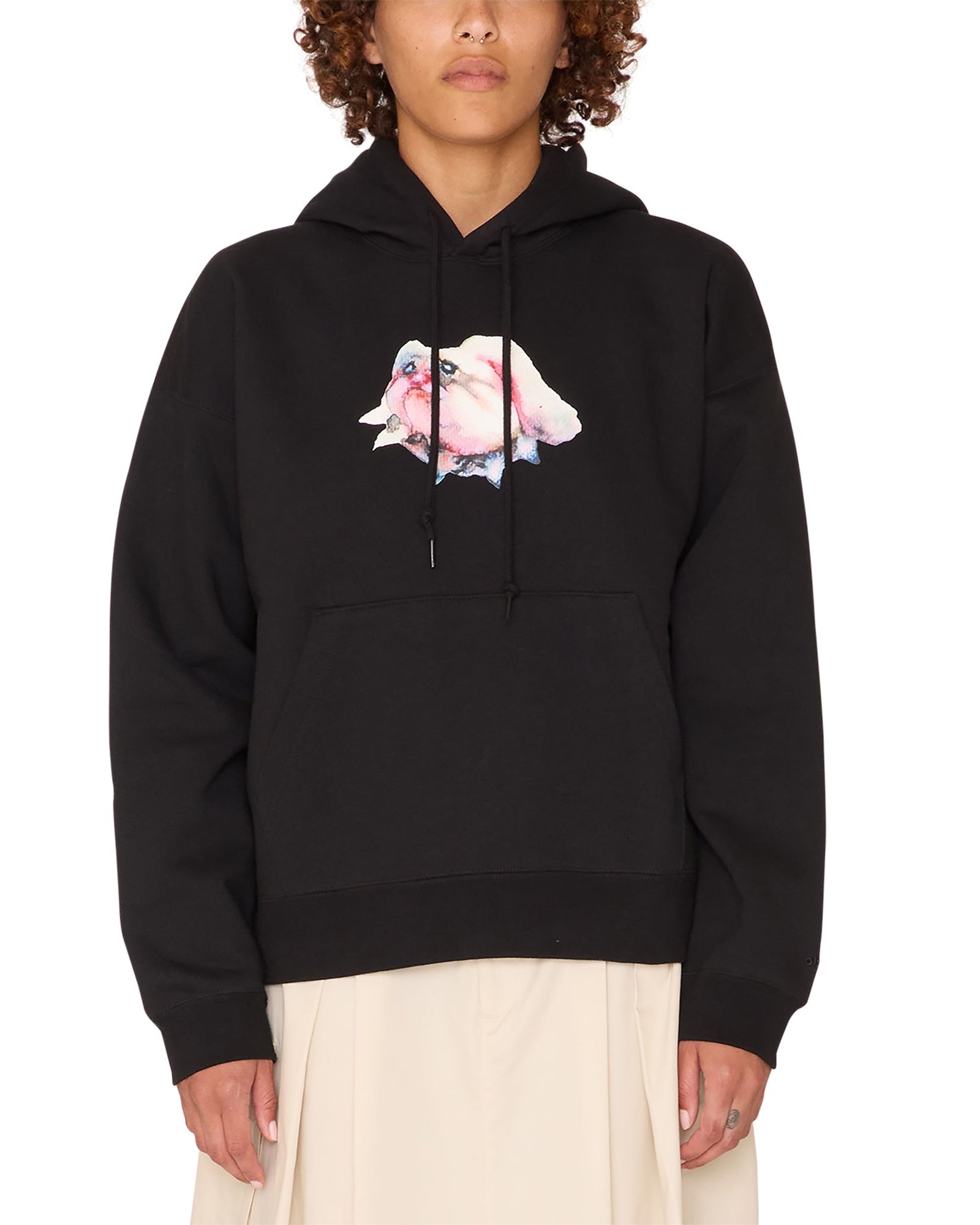 Obey | Maglia Bull Dog Donna Black - Fabbrica Ski Sises
