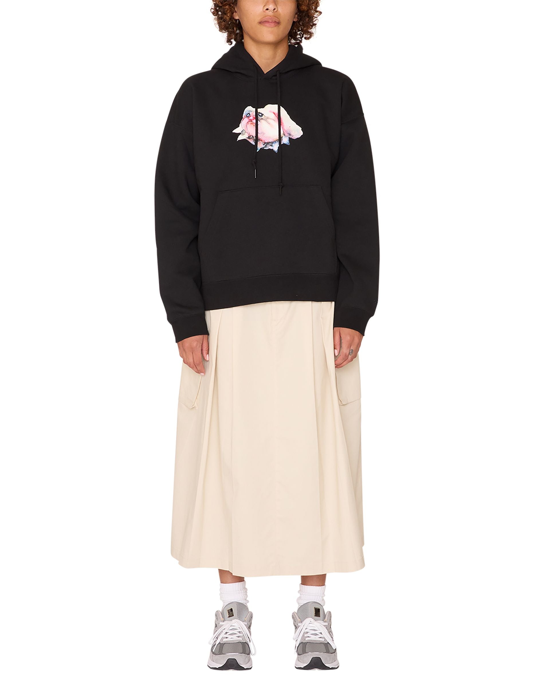 Obey | Maglia Bull Dog Donna Black - Fabbrica Ski Sises