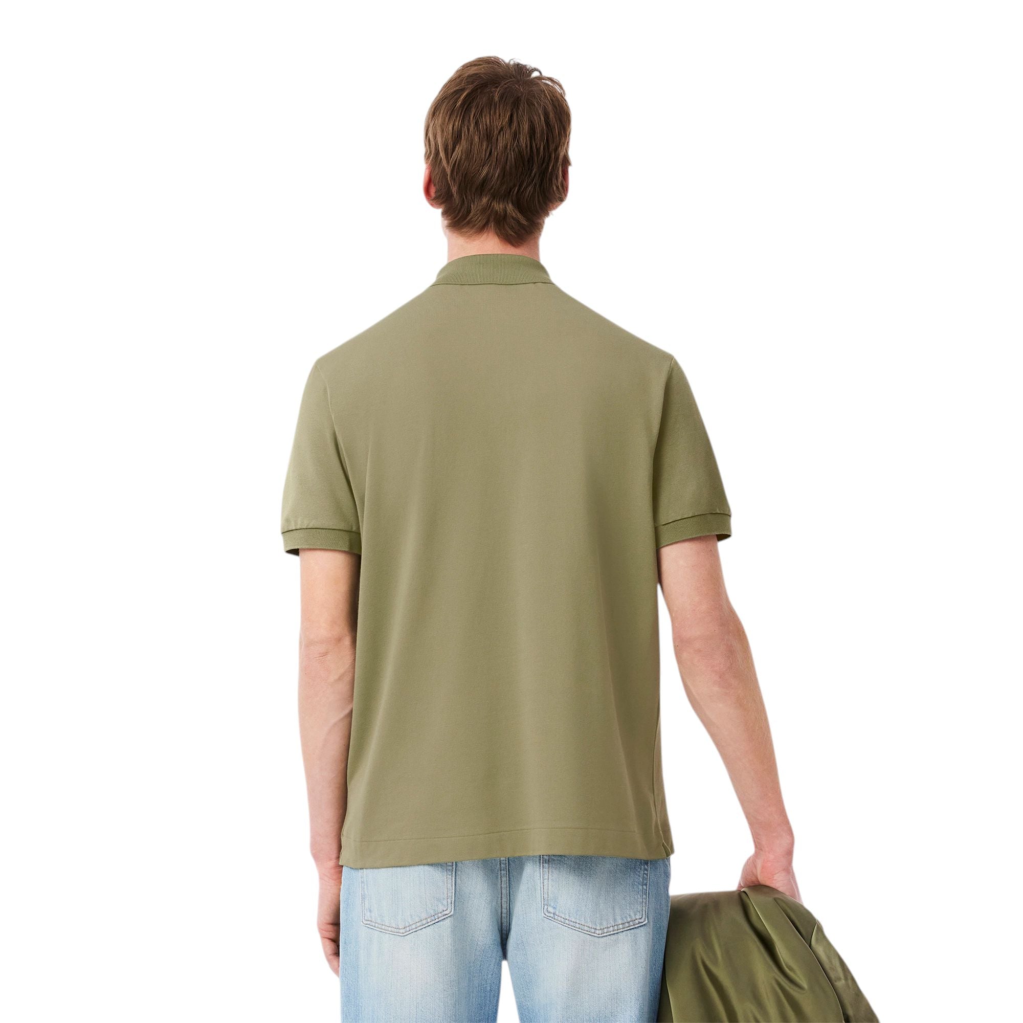 Lacoste | Polo Classic Fit Uomo Verde Cachi - Fabbrica Ski Sises