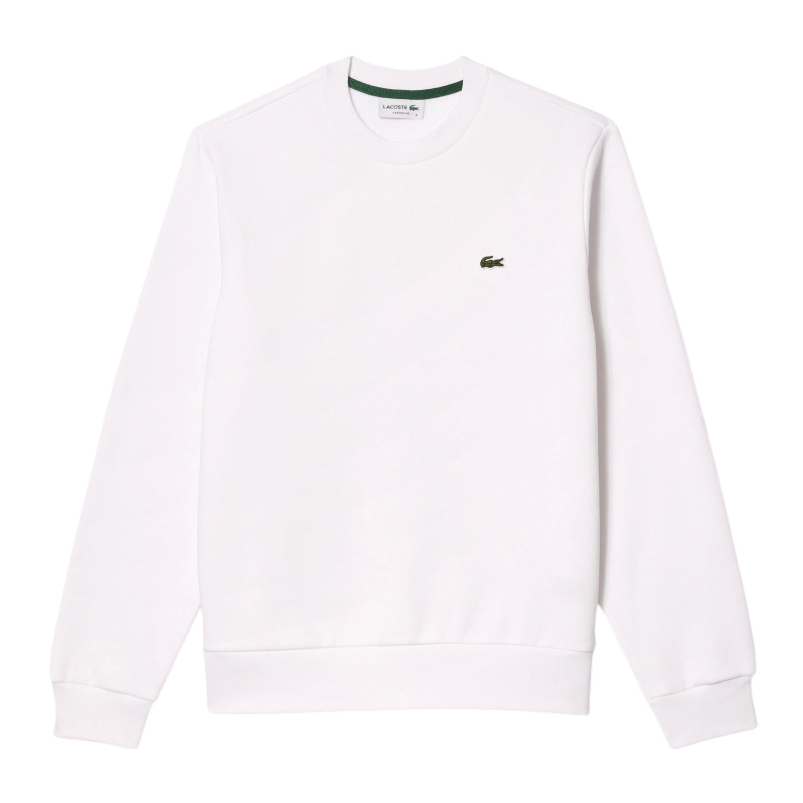Lacoste | Maglia Classic Fit Choker Uomo White - Fabbrica Ski Sises