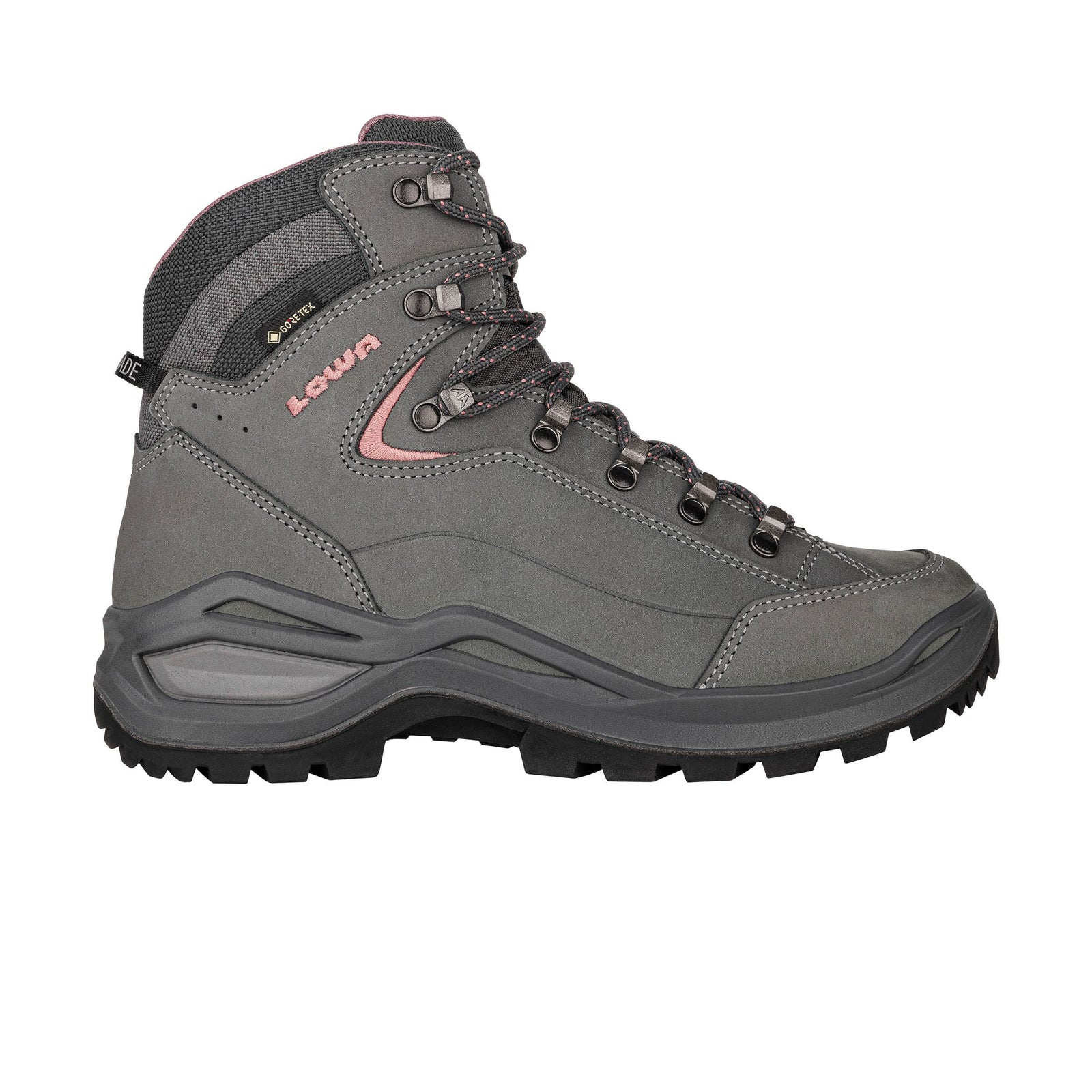 Lowa | Scarpe Renegade Evo GTX Mid Donna Graphite/Rose - Fabbrica Ski Sises