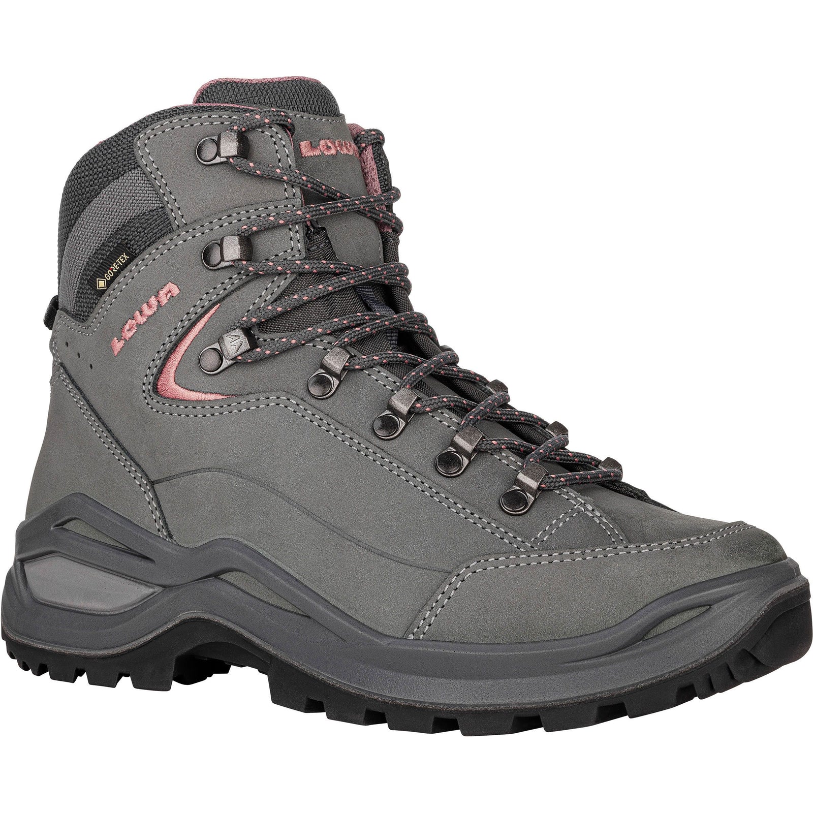 Lowa | Scarpe Renegade Evo GTX Mid Donna Graphite/Rose - Fabbrica Ski Sises