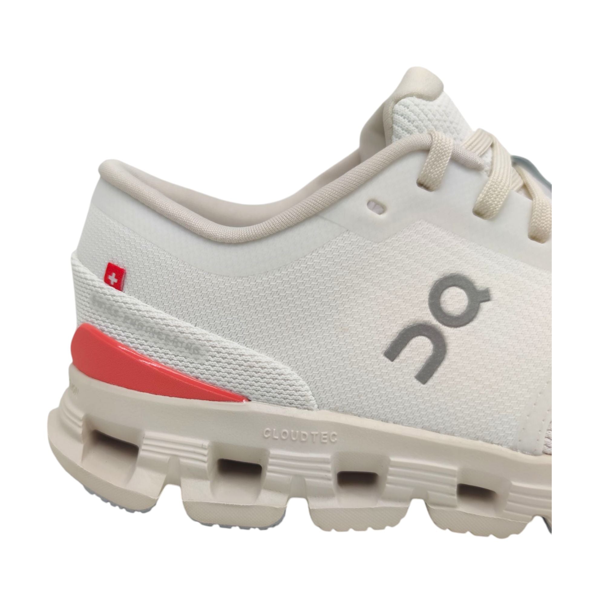 On Running | Scarpe Cloud X4 Donna Ivory/Salmon - Fabbrica Ski Sises