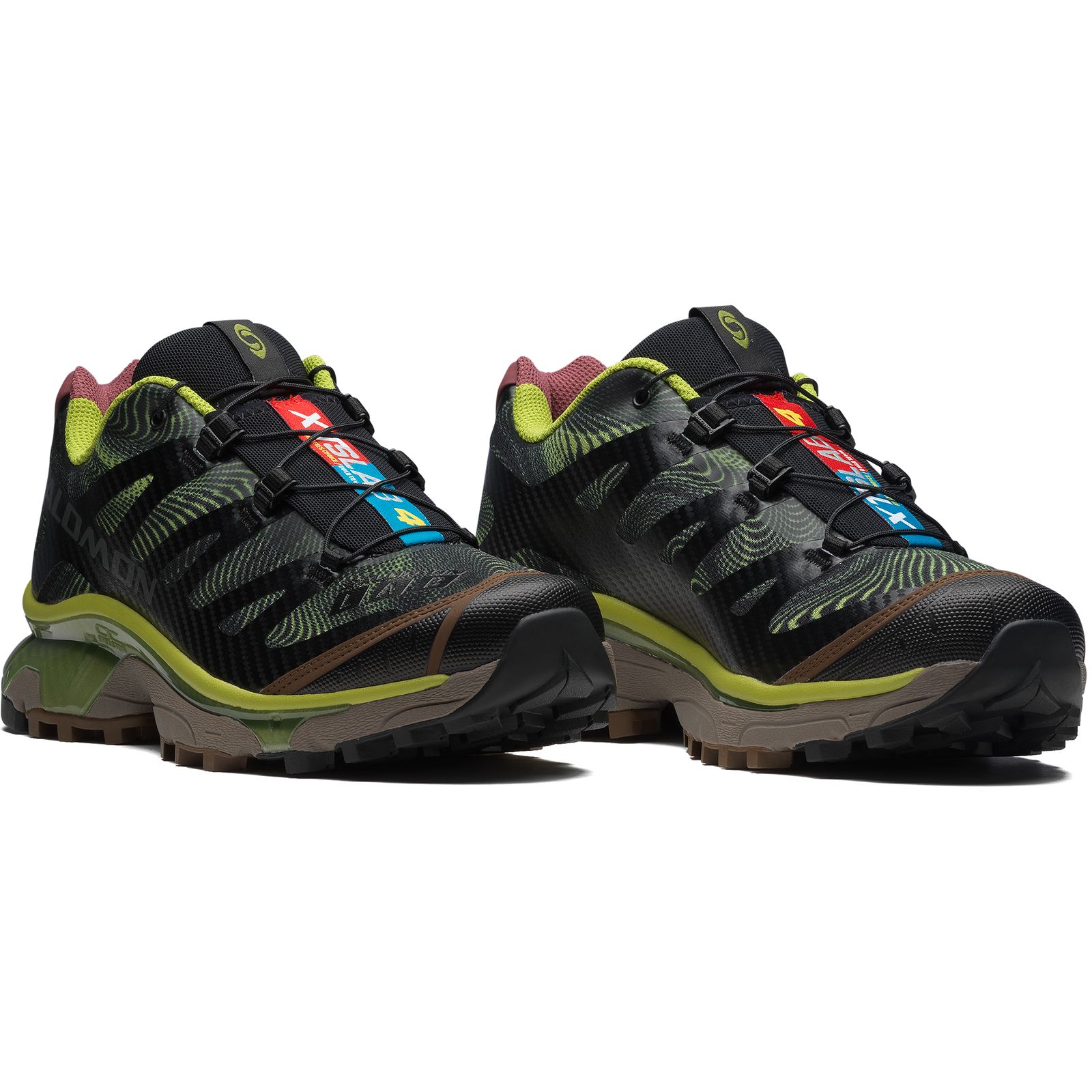 Salomon | Scarpe XT-4 OG Rave At Dawn Black/Dark Citron/Nocturne - Fabbrica Ski Sises