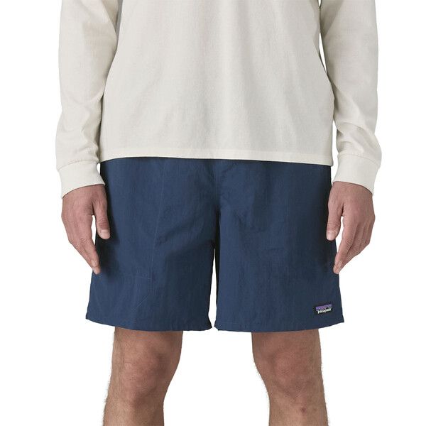 Patagonia | Costume Baggies Long 7 IN Uomo Tidepool Blue - Fabbrica Ski Sises