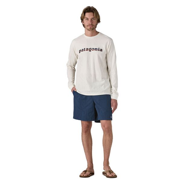 Patagonia | Costume Baggies Long 7 IN Uomo Tidepool Blue - Fabbrica Ski Sises