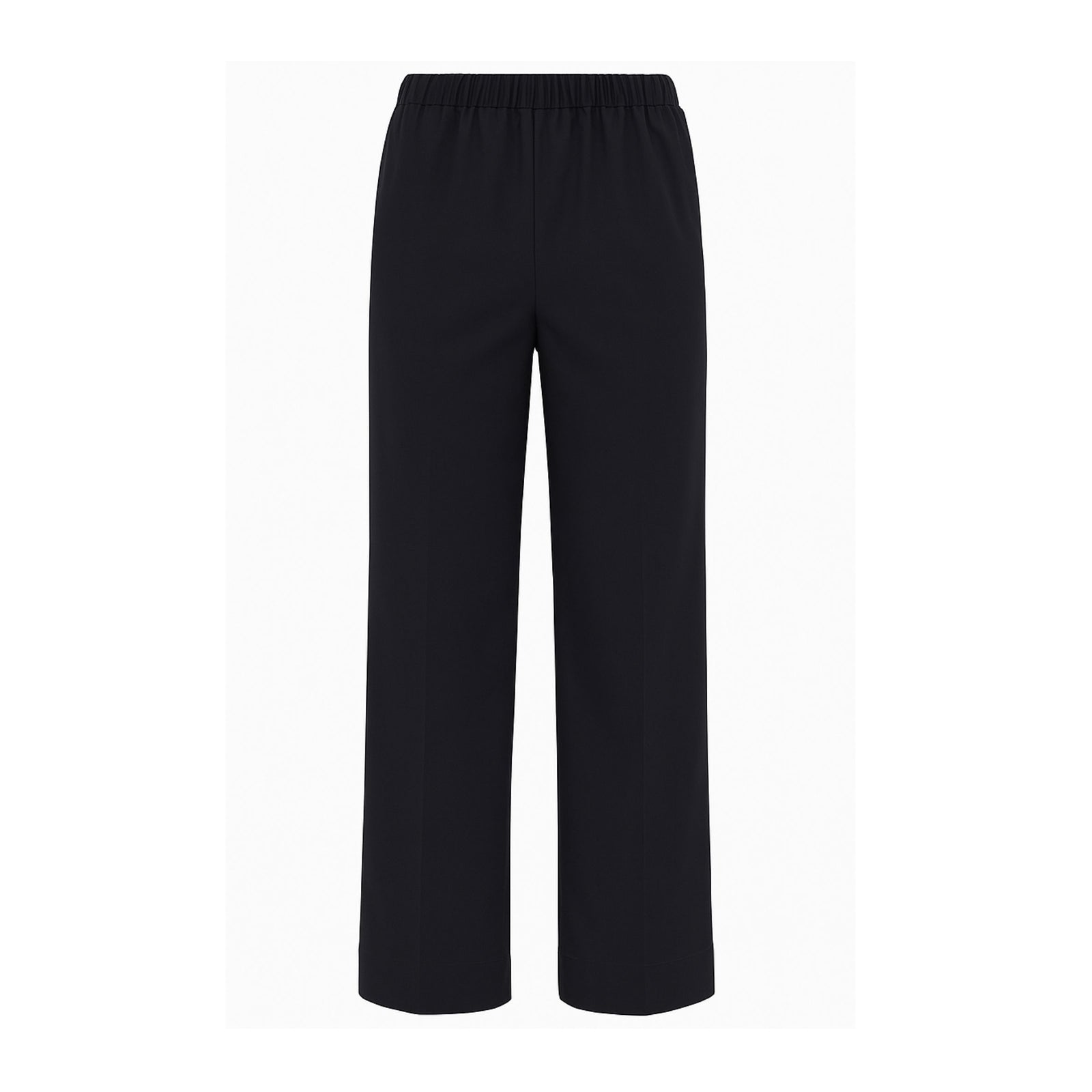True Nyc | Pantaloni Pensil Cotton Linen Donna Navy Blue - Fabbrica Ski Sises