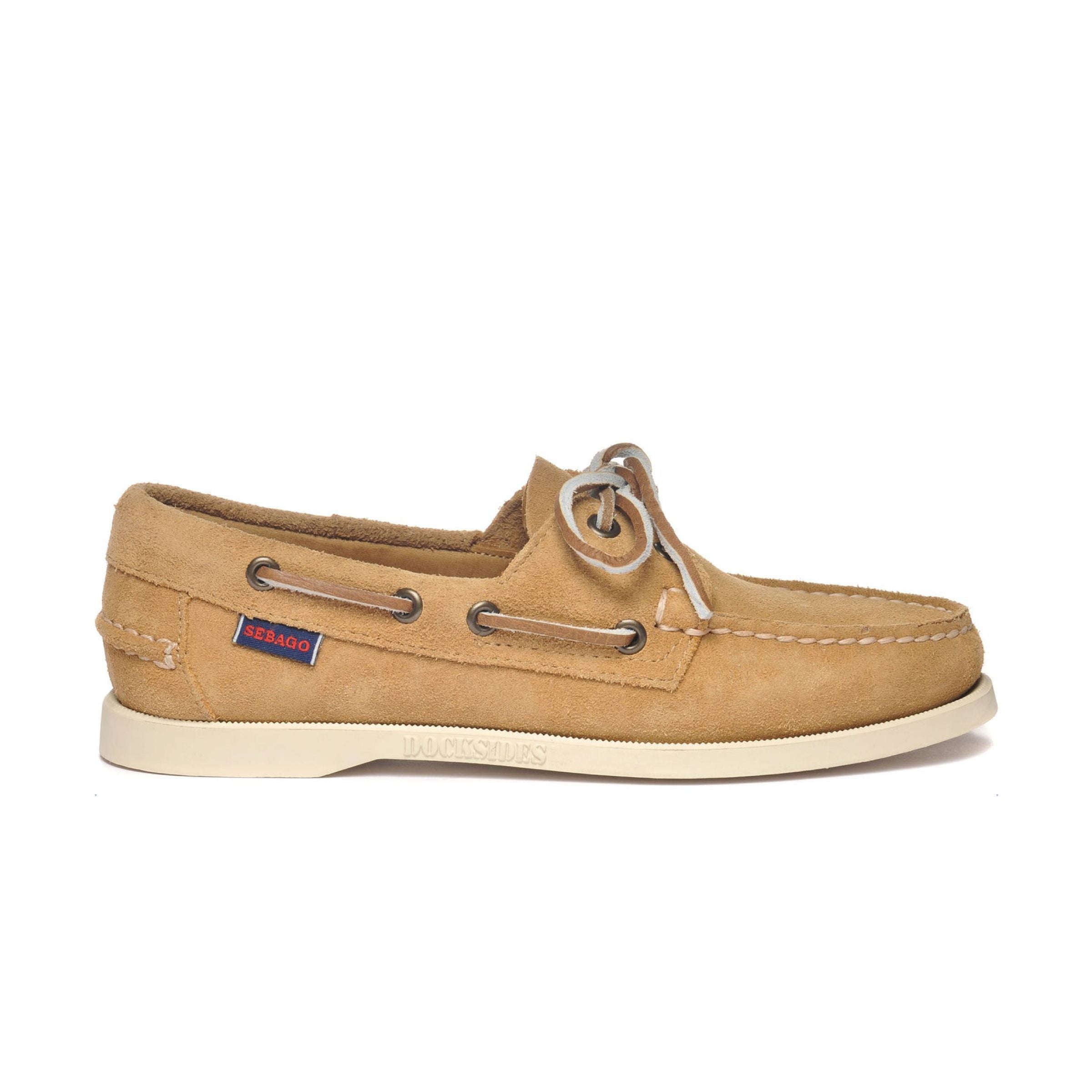 Sebago | Scarpe Portland Flesh Out Donna Beige Paint - Fabbrica Ski Sises